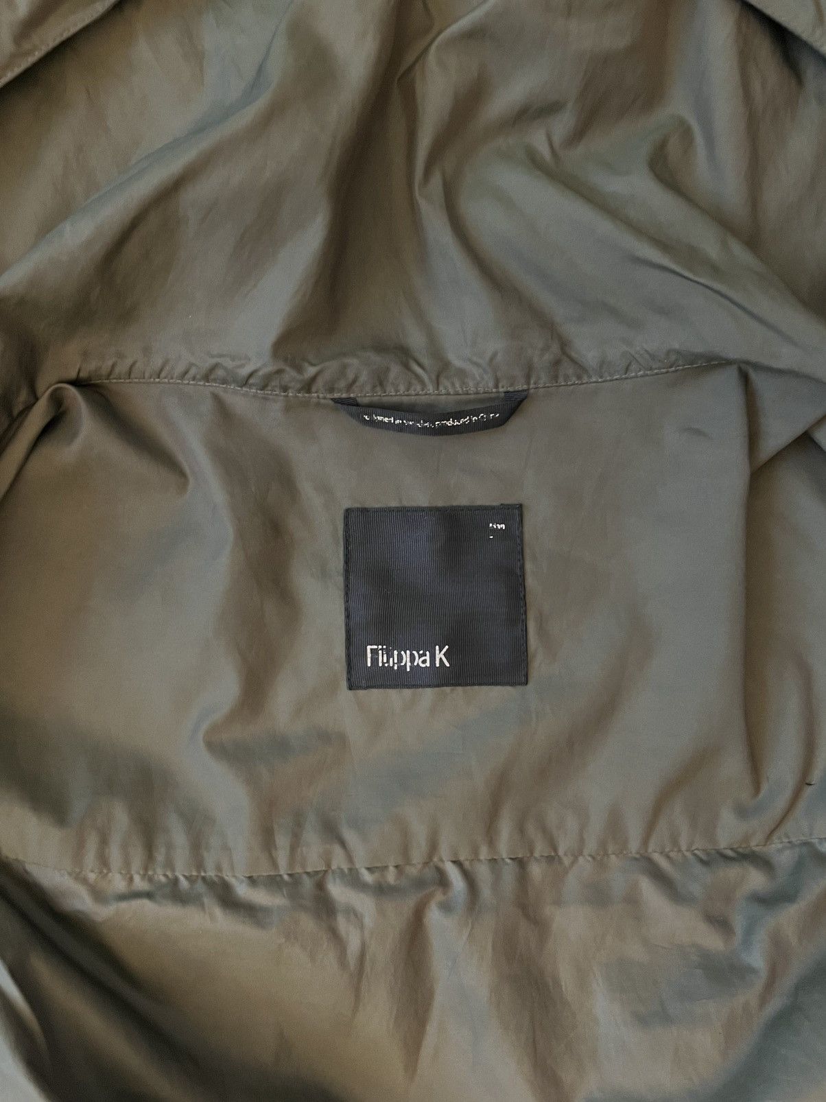Filippa K Filippa K Mens Small Lightweight Water Resistant Zip Coat Size US S / EU 44-46 / 1 - 14 Thumbnail