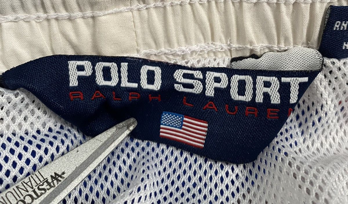 Other 90’s Polo Sport Marlin Split Lined Swim Shorts XL Distressed Size US 40 / EU 56 - 5 Thumbnail