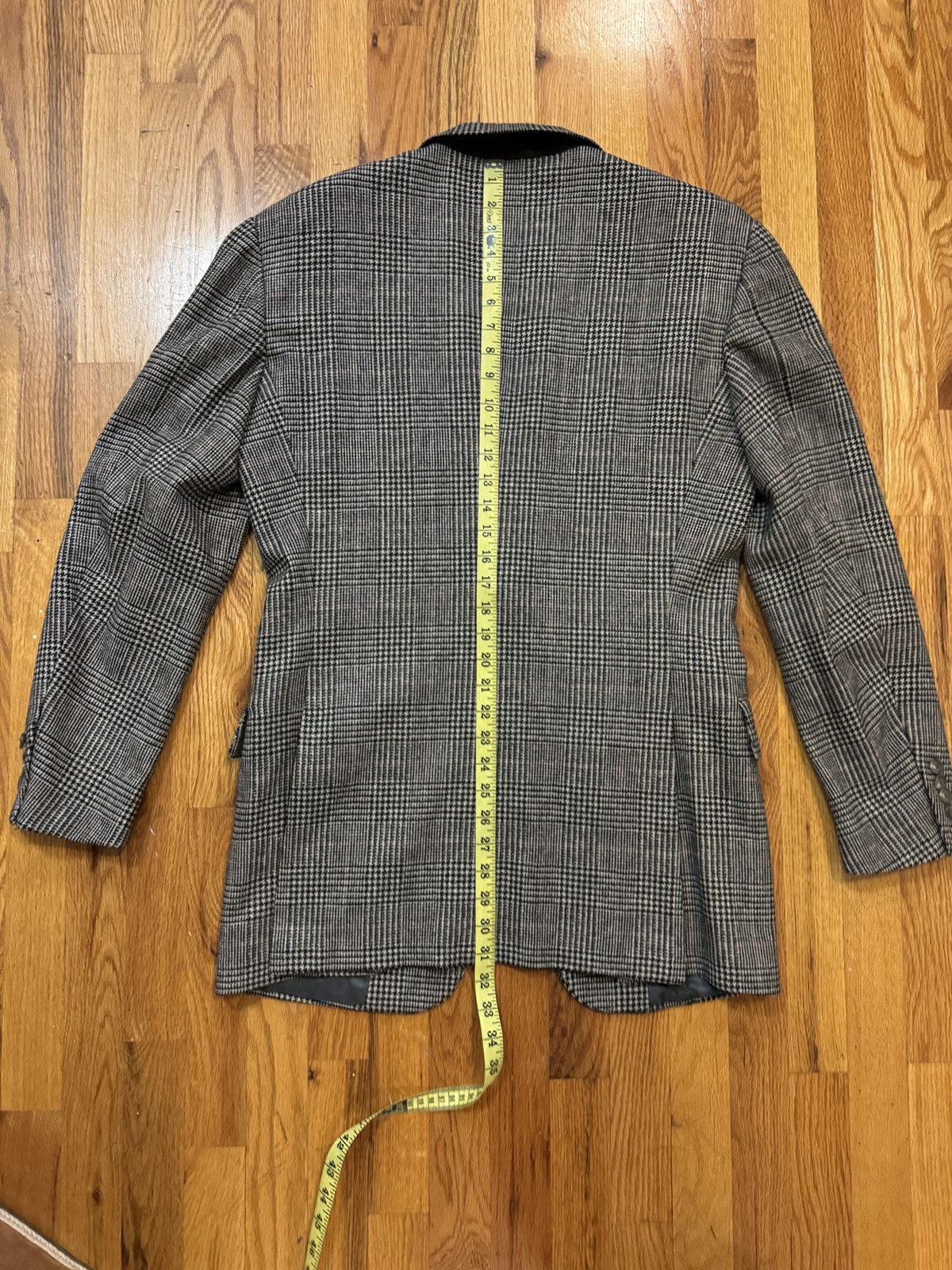 Polo Ralph Lauren Vintage Polo Ralph Lauren Grey Check Sports Coat 40L Size 40L - 6 Thumbnail