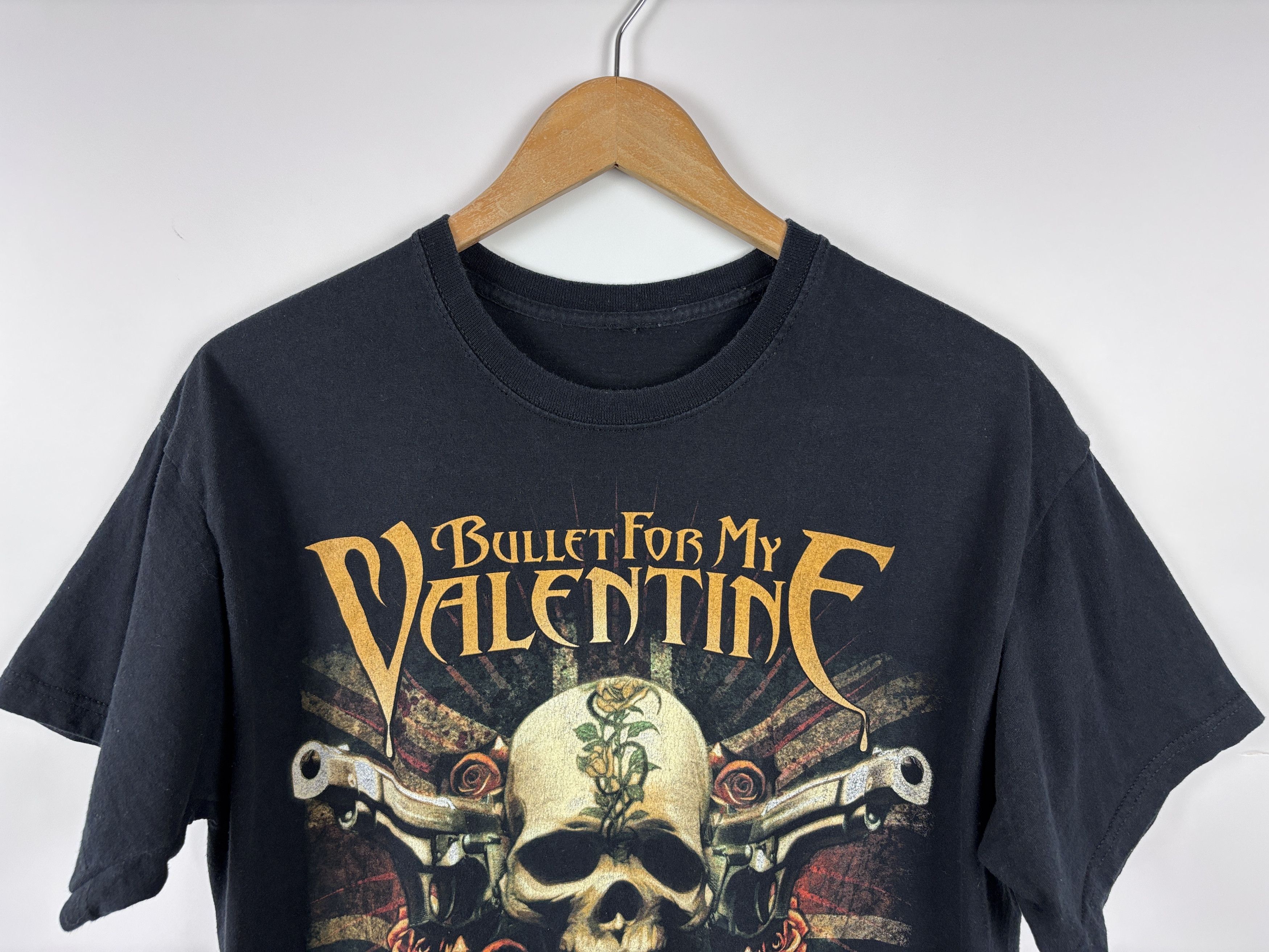 Band Tees × Vintage Vintage Bullet For My Valentine Rock Band T-Shirt Size ~M Size US M / EU 48-50 / 2 - 2 Thumbnail