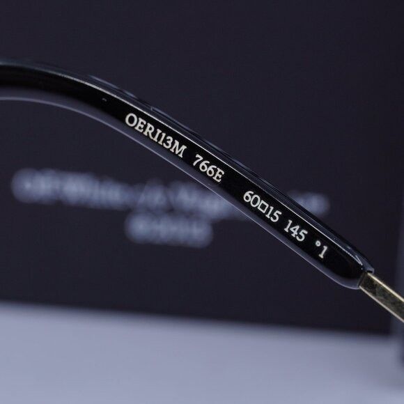 Off-White Off-White OERI13M MIAMI 766E Sunglasses Gold Oval Frame Size ONE SIZE - 7 Thumbnail