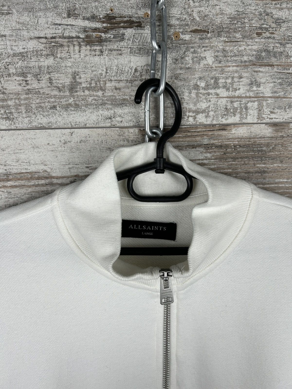 Allsaints × Japanese Brand Mens AllSaints 1/3 zip sweatshirt luxury Size US L / EU 52-54 / 3 - 8 Thumbnail