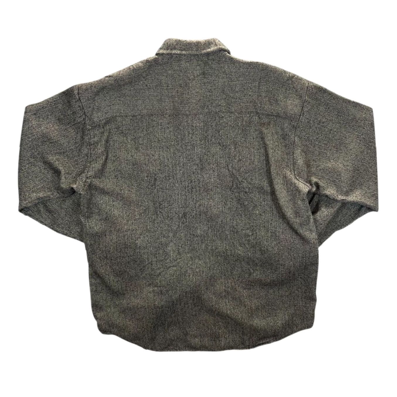 Arrow VINTAGE Arrow Shirt Jacket Houndstooth Long Sleeve Shirt Medium Brown Black - BY151 Mens Size US M / EU 48-50 / 2 - 3 Thumbnail