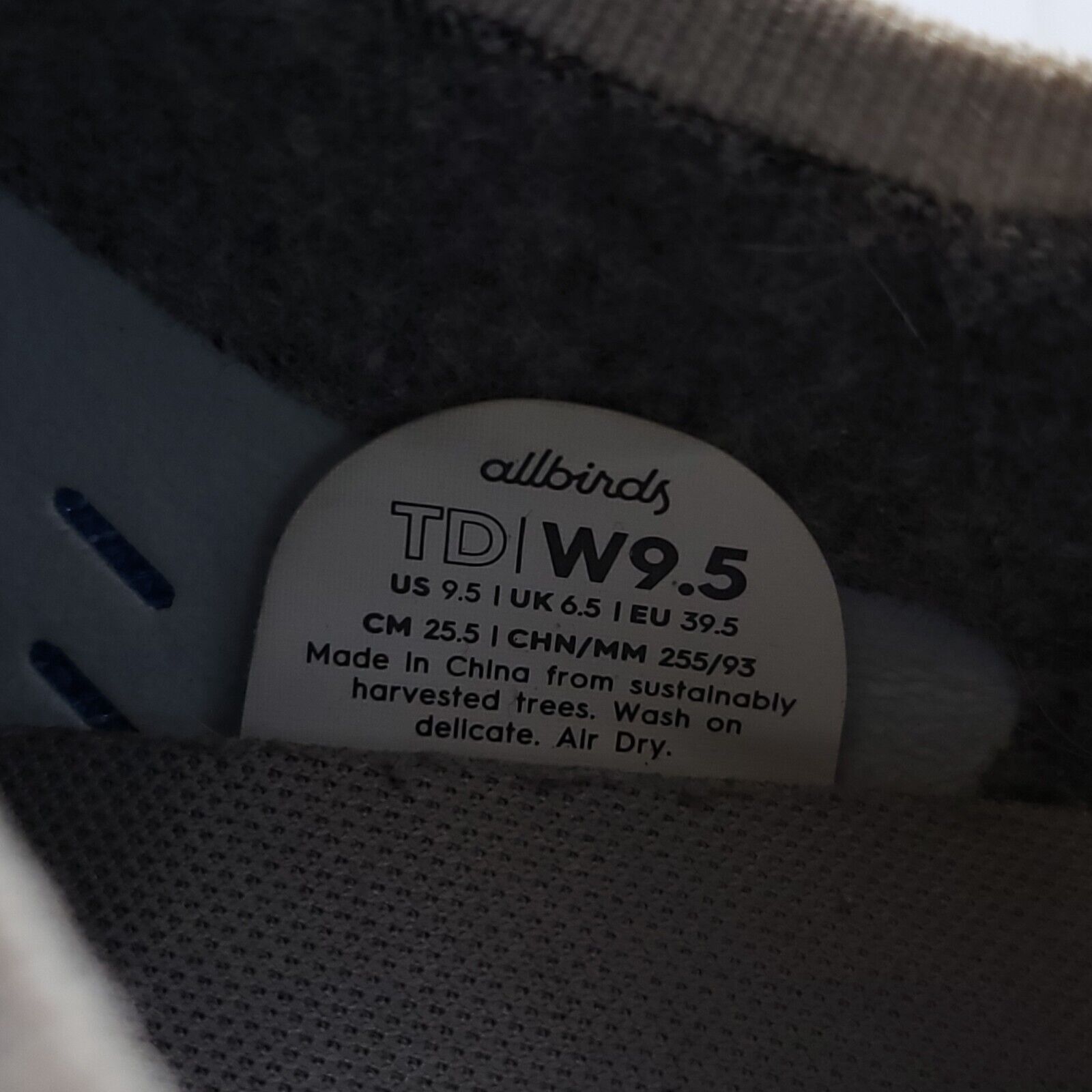 Allbirds Allbirds Tree Dasher Lace Up Shoe Womens Size 9.5 White Size US 9.5 / IT 39.5 - 9 Thumbnail