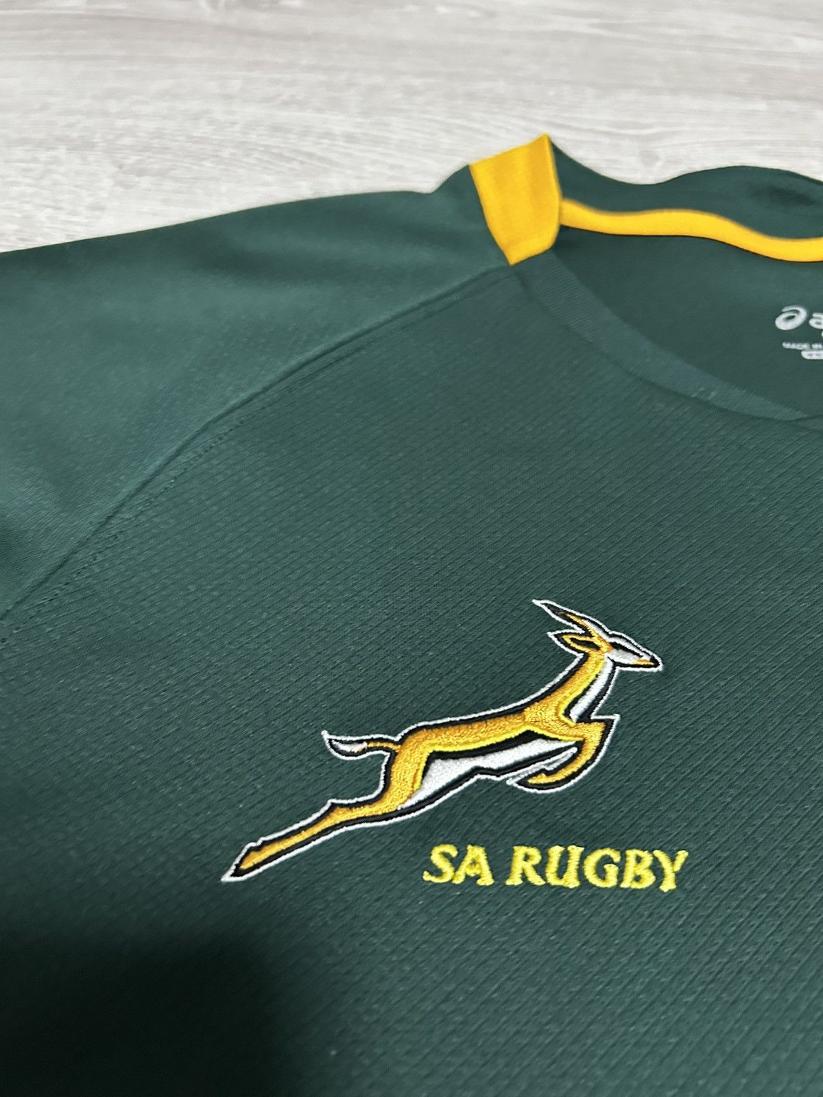 Asics South Africa World Cup 2015 Rugby Union Shirt Asics Size L Size US L / EU 52-54 / 3 - 5 Thumbnail