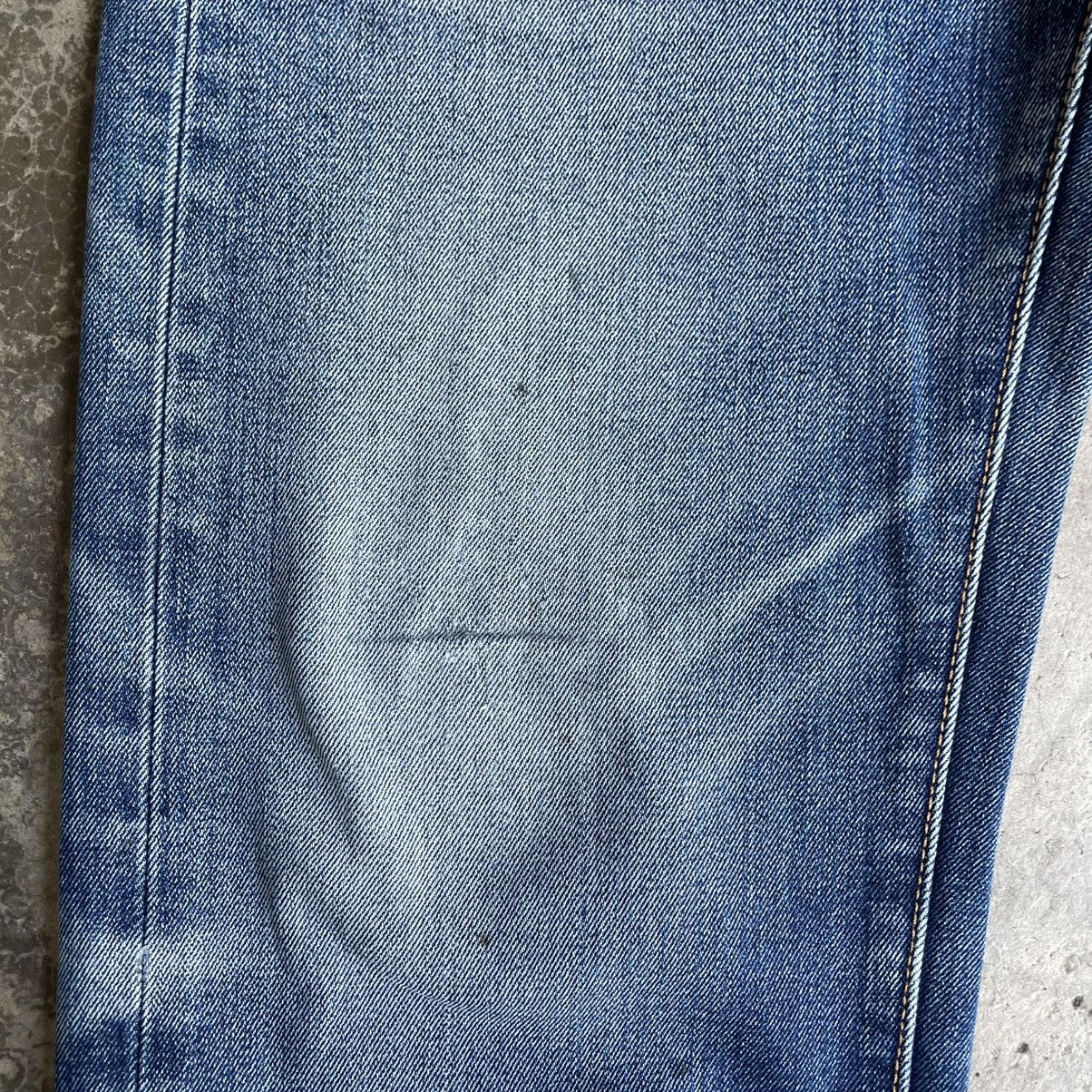 Levi's Vintage Clothing 🔥Vintage Levis 505 Big E Stoned Washed Ripped Denim Jeans Size US 29 - 8 Thumbnail