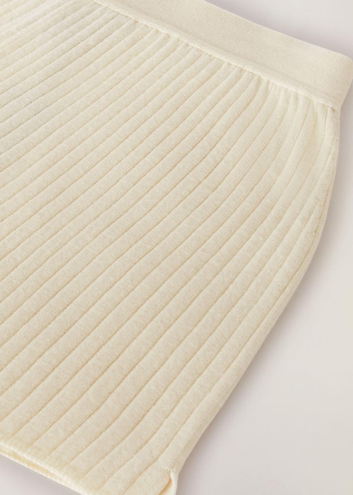 Loro Piana o1srvl11e1024 Cocooning Culotte Short in Off White Size 26" / US 2 / IT 38 - 3 Thumbnail