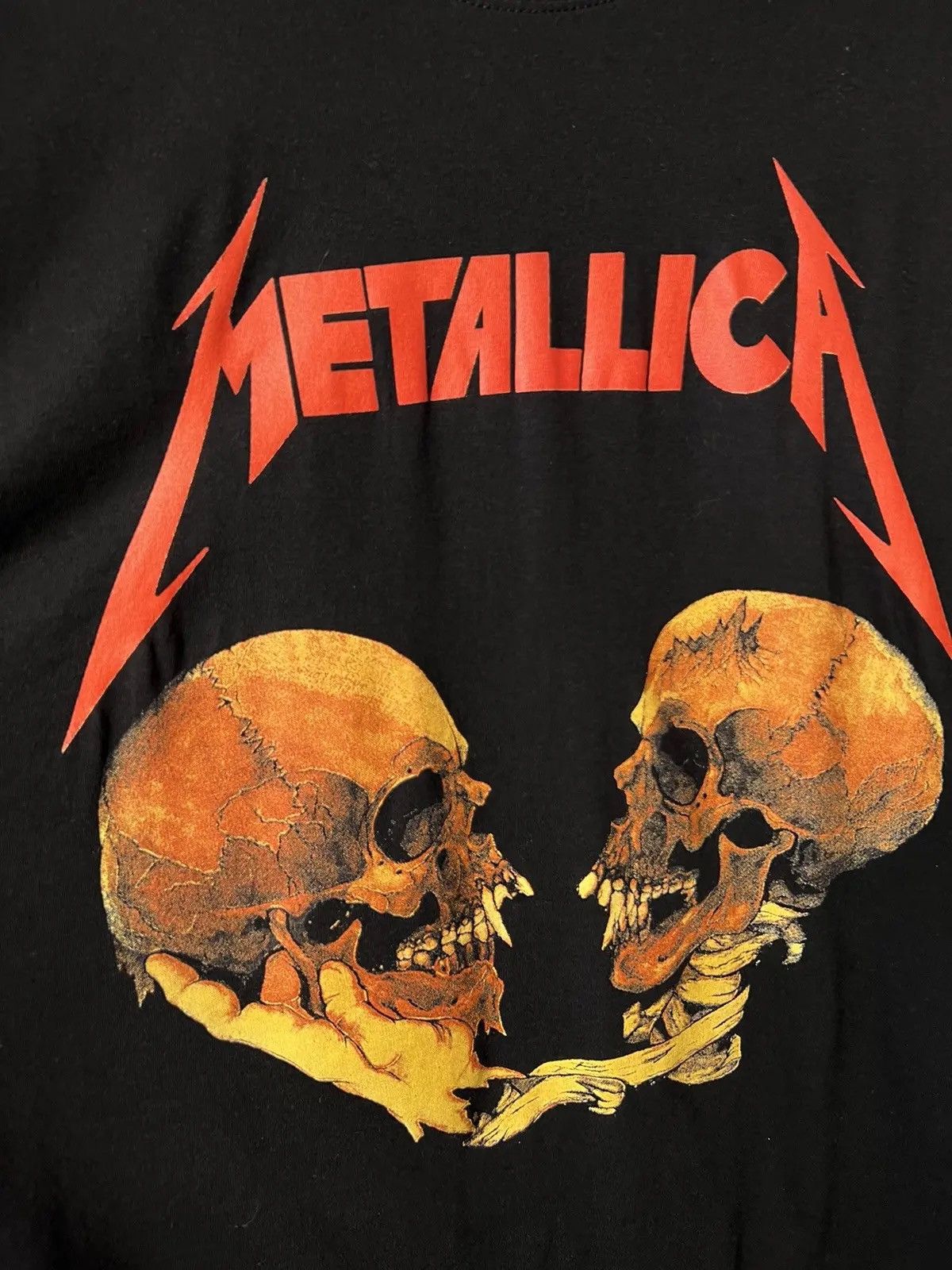 Vintage Vintage Metallica Skulls Big Logo Rock T-Shirt Size US M / EU 48-50 / 2 - 3 Thumbnail