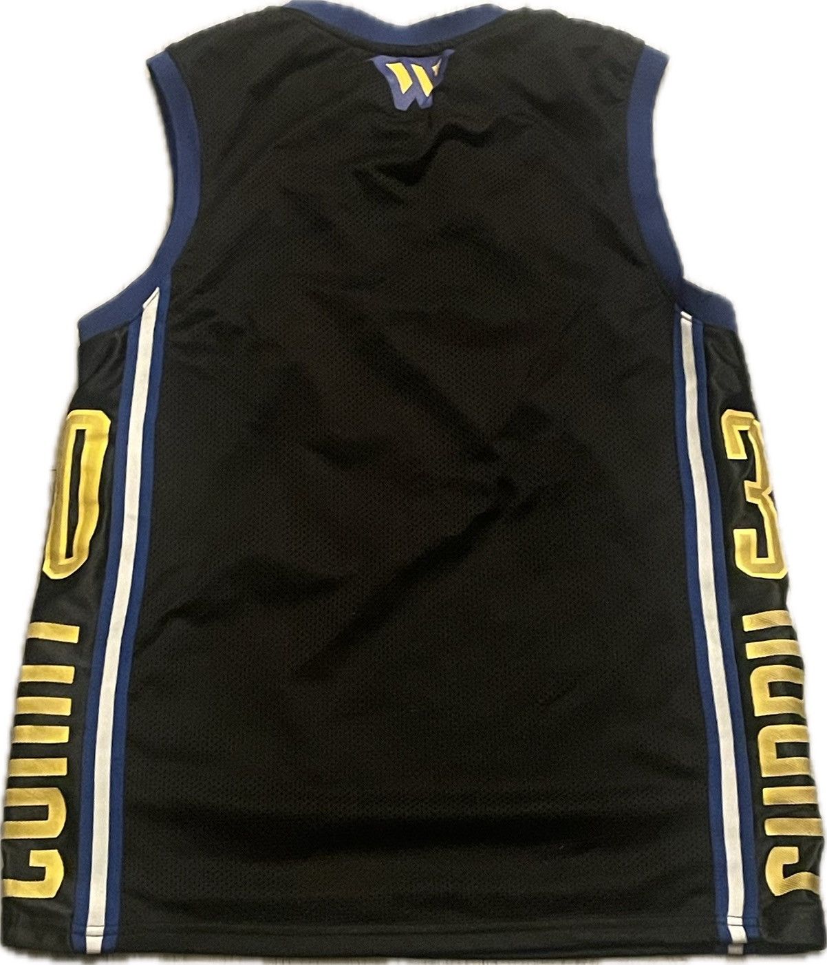 NBA Game Curry Golden State Warriors Basketball Black Jersey NBA Size US M / EU 48-50 / 2 - 2 Thumbnail