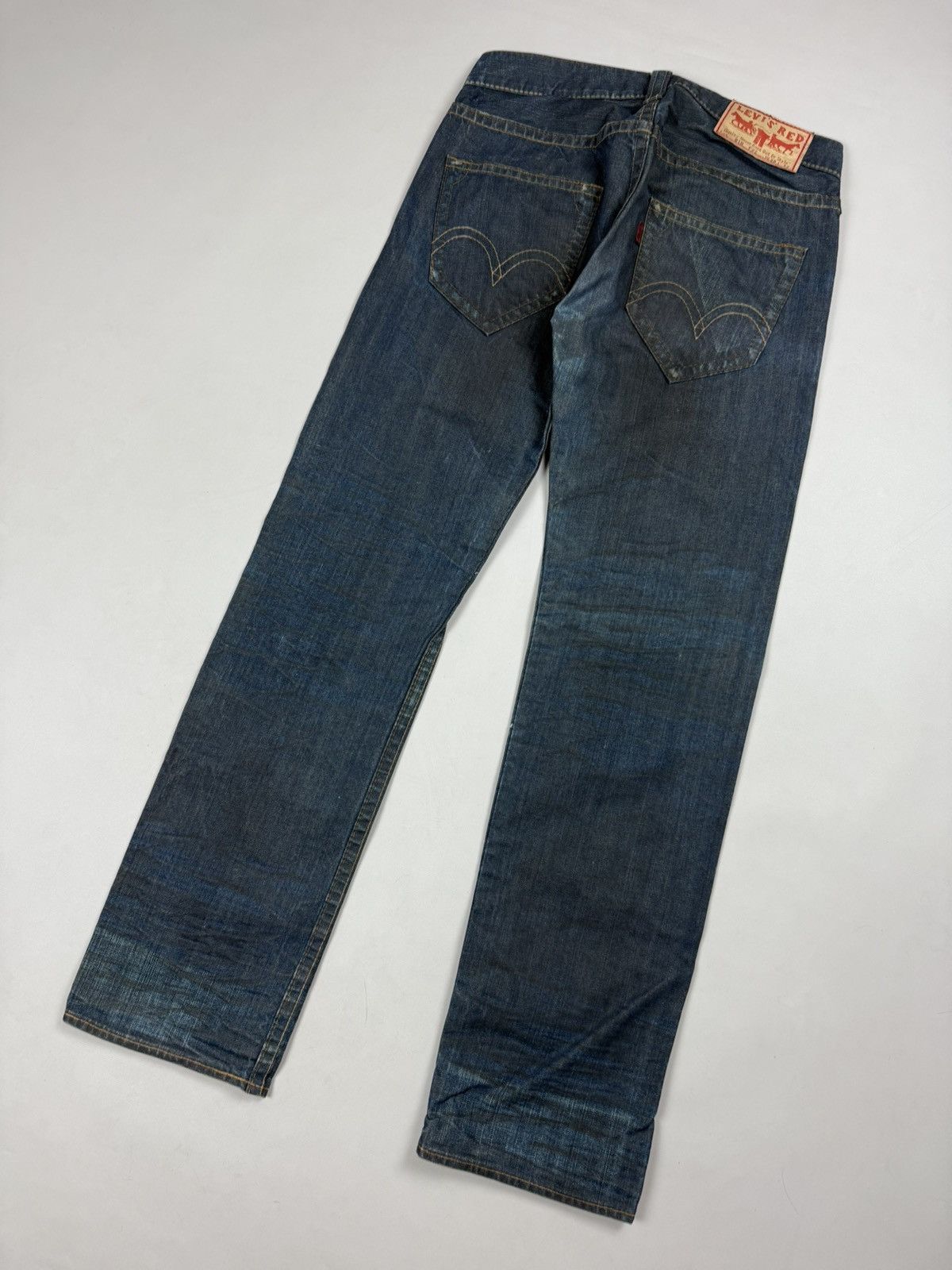 Levi's Levis RED Lot 01M F02 Vintage Men’s Wide Leg Cowboy Jeans Size US 30 / EU 46 - 19 Thumbnail
