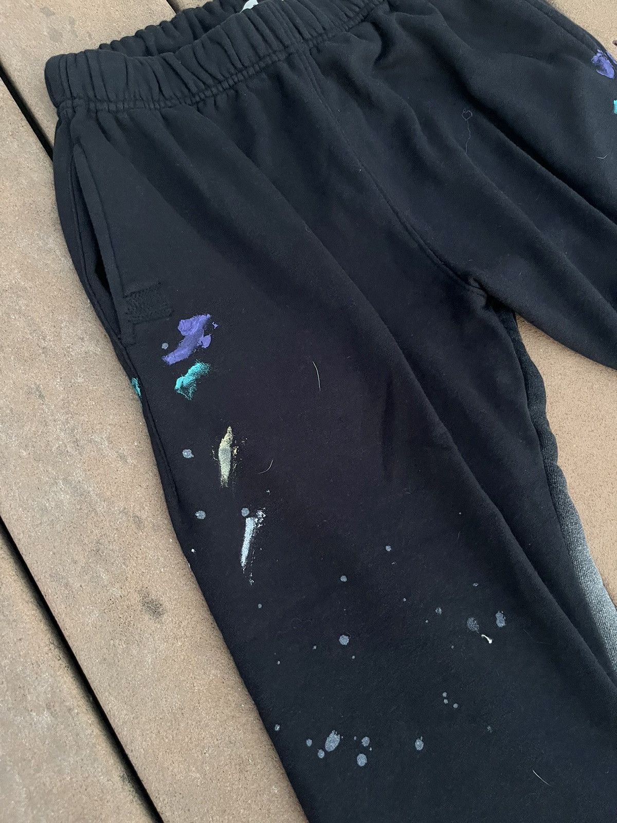 MNML MNML Flared Paint Splattered Sweatpant Size US 30 / EU 46 - 3 Thumbnail
