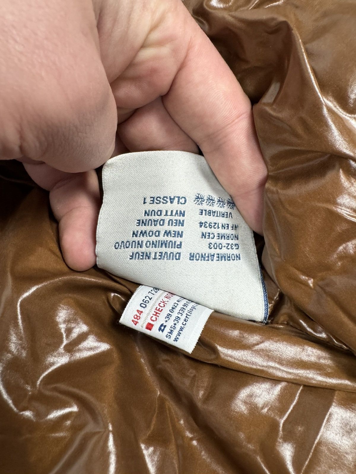Moncler Moncler Down Coat Puffer Schoko Braun Vintage Size M Rare Size M / US 6-8 / IT 42-44 - 13 Thumbnail