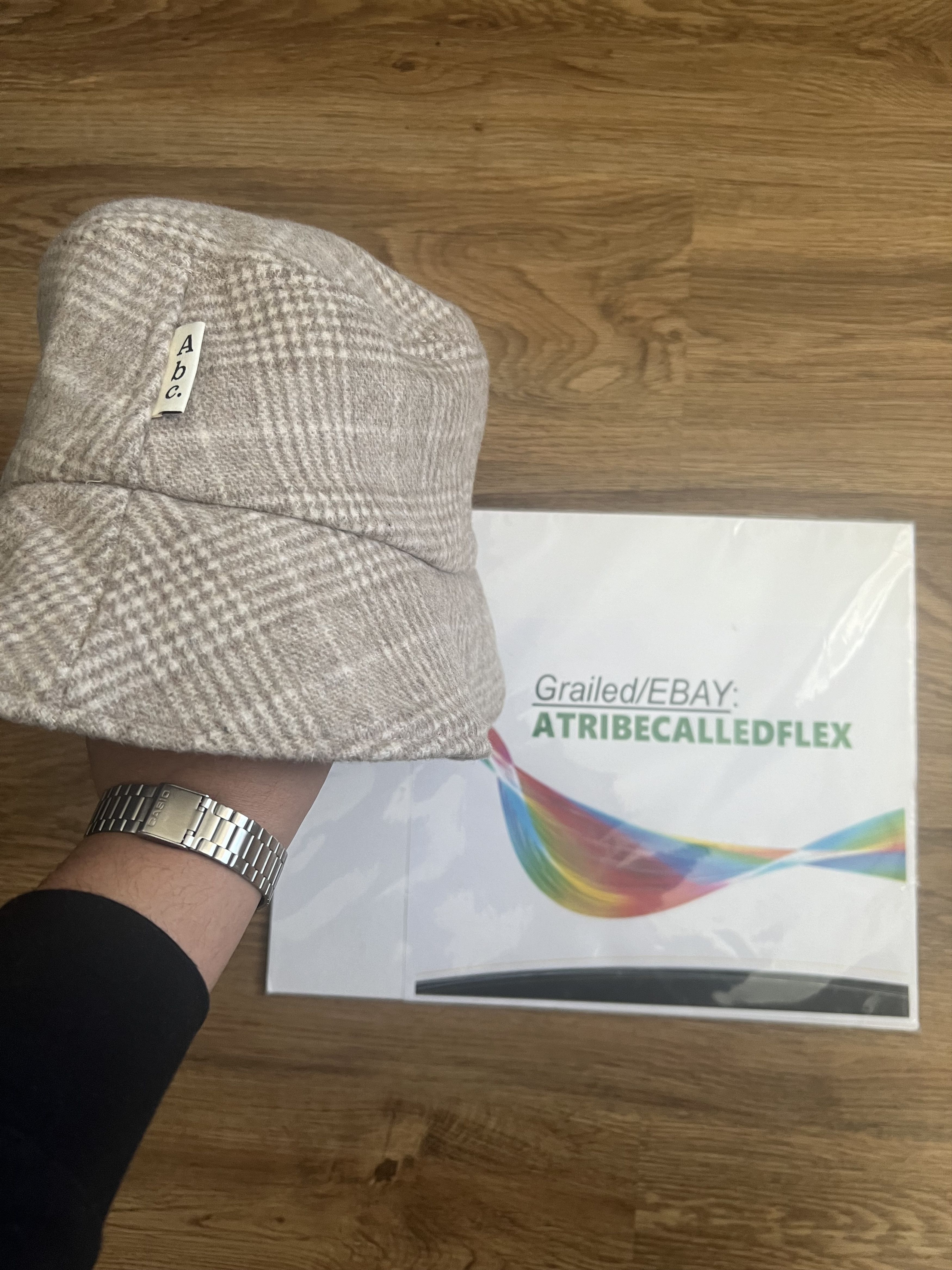 Advisory Board Crystals Advisory board Crystals Plaid Gallery Wool Bucket Hat Size ONE SIZE - 1 Thumbnail