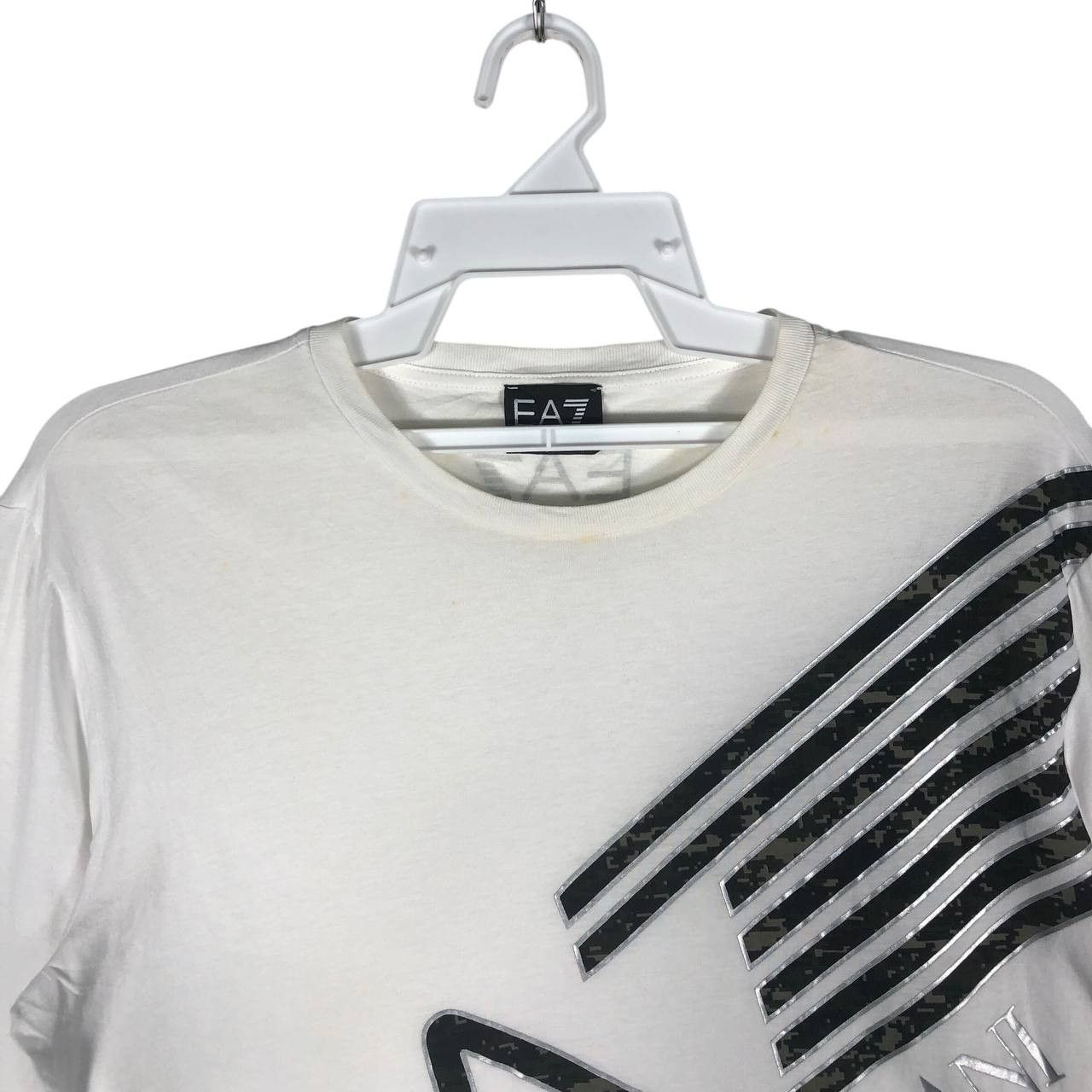 Armani × Emporio Armani EA7 Emporio Armani White T-Shirt Size US M / EU 48-50 / 2 - 2 Thumbnail