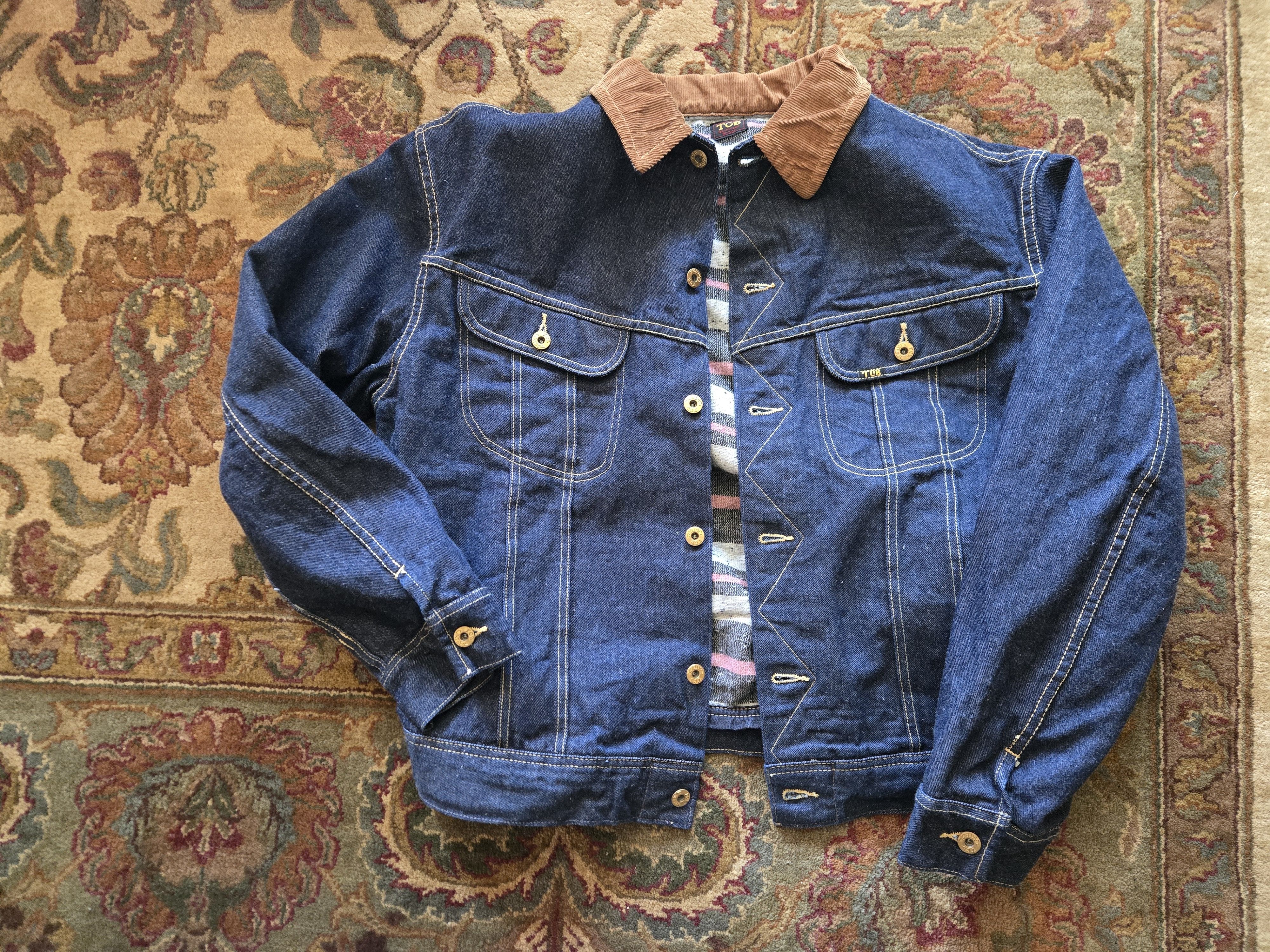 TCB Jeans Storm Cat's Drive Wool Lined Sz 48 Size US L / EU 52-54 / 3 - 1 Thumbnail