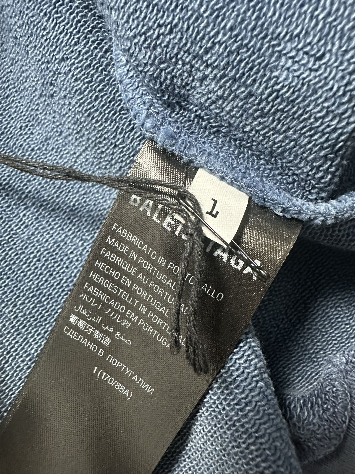 Balenciaga Balenciaga „Paris Moon“ faded blue Hoodie Sz1 NEW Size US S / EU 44-46 / 1 - 7 Thumbnail