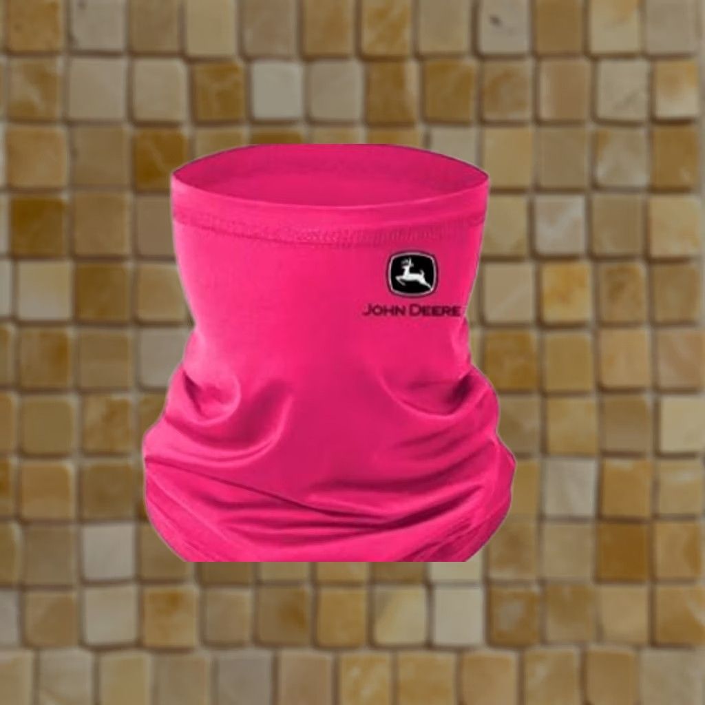 John Deere john deere pink adult neck gaiter mask face covering one size Size ONE SIZE - 1 Preview