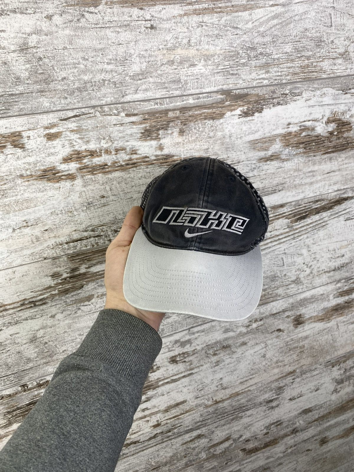 Nike × Vintage Mens Vintage Nike big logo hats cap hat y2k rare swoosh acg Size ONE SIZE - 1 Thumbnail
