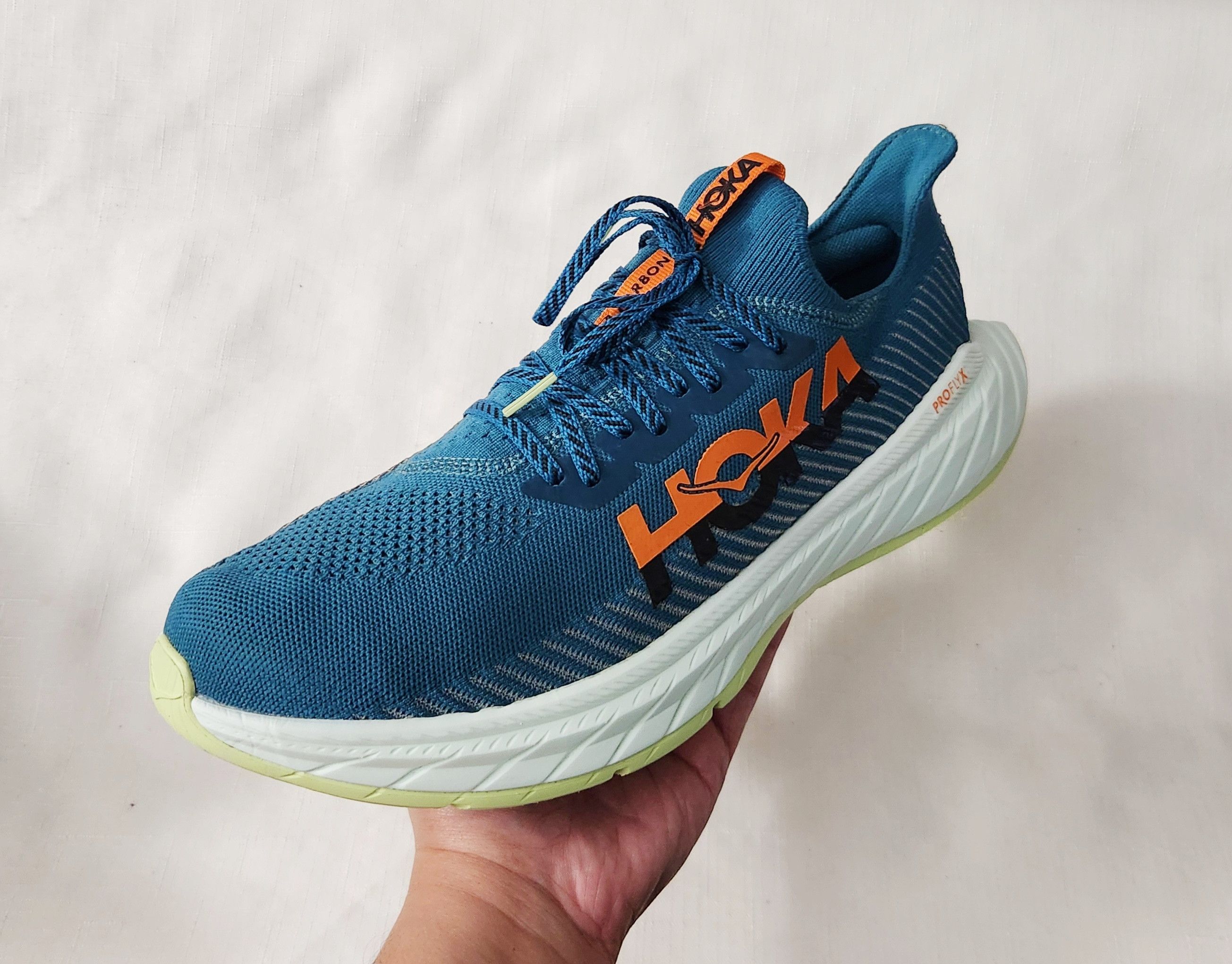Hoka Hoka One One Carbon X 3 multicolor 13 Running Shoes 1123192 Size US 13 / EU 46 - 1 Thumbnail