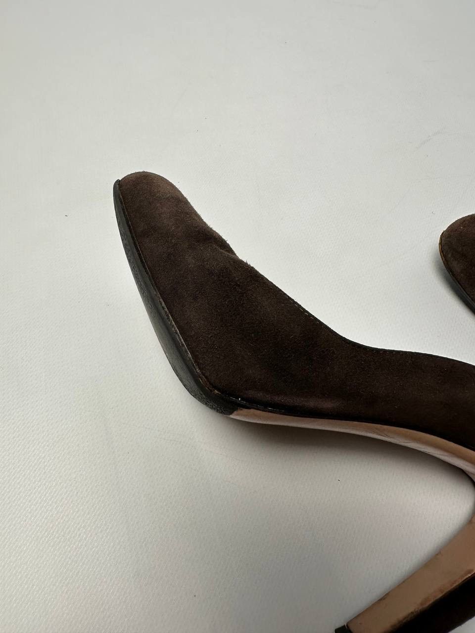 Gianvito Rossi Gianvito Rossi Brown Suede Heels Size 38 Size US 8 / IT 38 - 20 Thumbnail