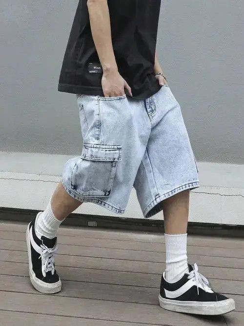 Other Michiko x Etou Cargo Denim jeans jorts Y2K Drip shorts Size US 32 / EU 48 - 8 Thumbnail