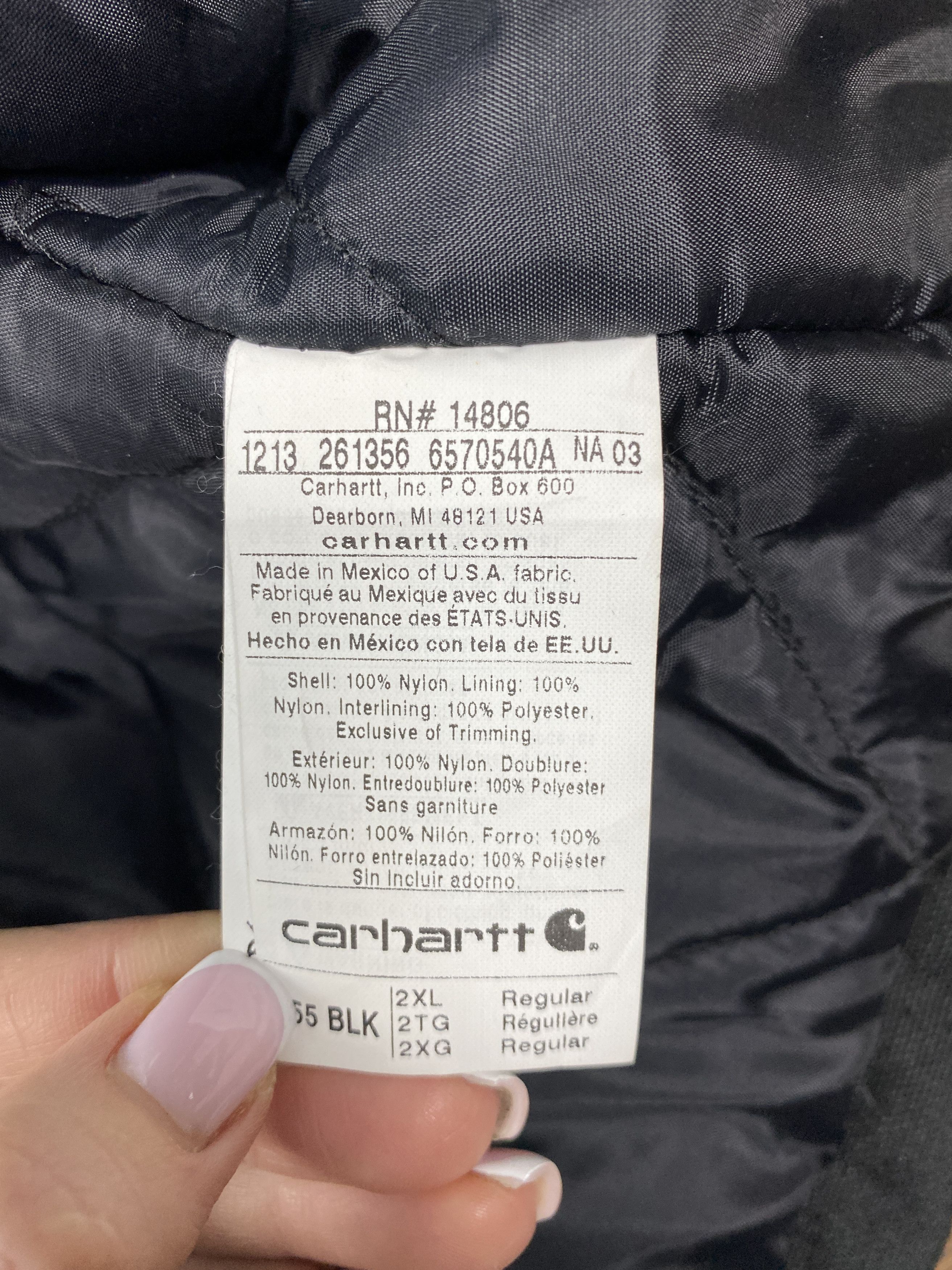 Carhartt × Vintage Carhartt ,,DICK,, vintage workwear nylon jacket Size US XXL / EU 58 / 5 - 10 Thumbnail