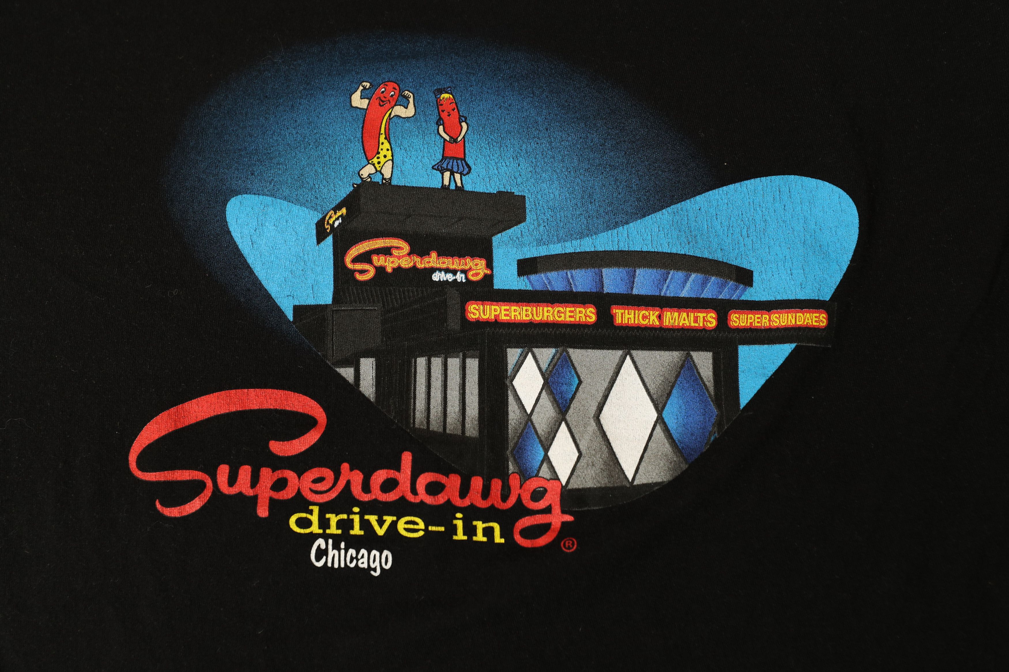 Tultex Tultex Superdawg Drive In Chicago Tee (L) Size US L / EU 52-54 / 3 - 4 Thumbnail
