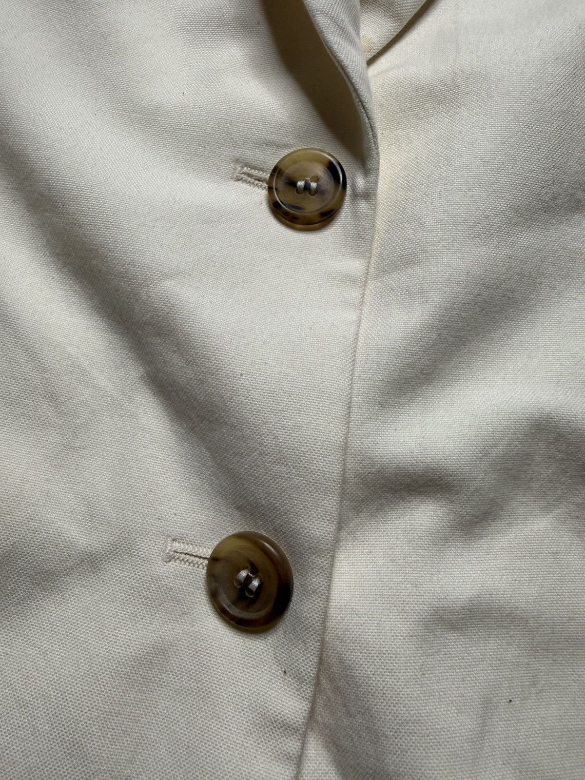 Miu Miu Miu-miu Single Breasted Canvas Logo Jacket Size XS / US 0-2 / IT 36-38 - 10 Thumbnail