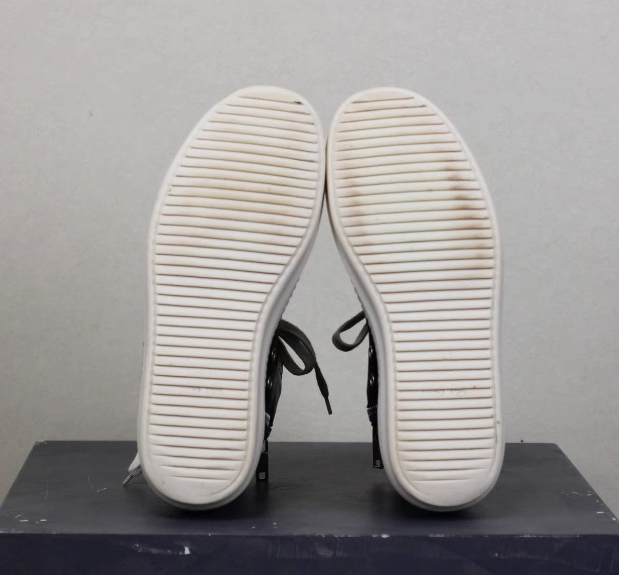 Rick Owens Rick Owens Leather Bubble Converse-Inspired Sneakers Size US 7 / EU 40 - 6 Thumbnail