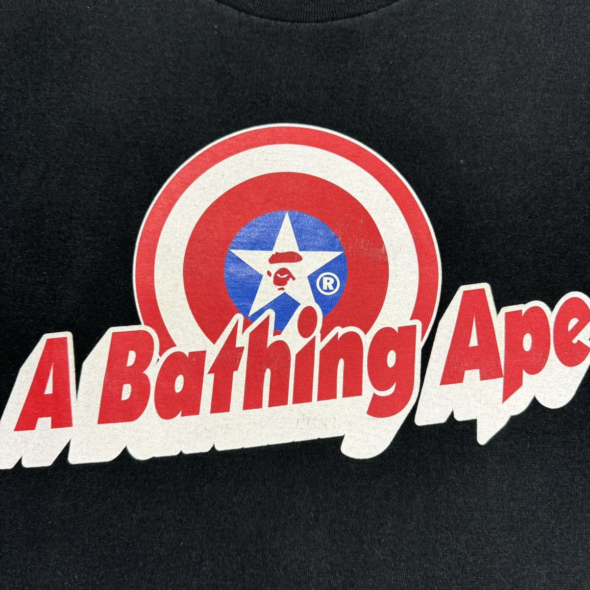 Bape Vintage Bape Captain America T-shirt Size US M / EU 48-50 / 2 - 6 Thumbnail