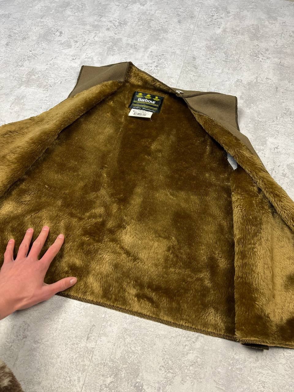 Barbour Vintage Barbour Lining Brown Vest Size US L / EU 52-54 / 3 - 5 Thumbnail
