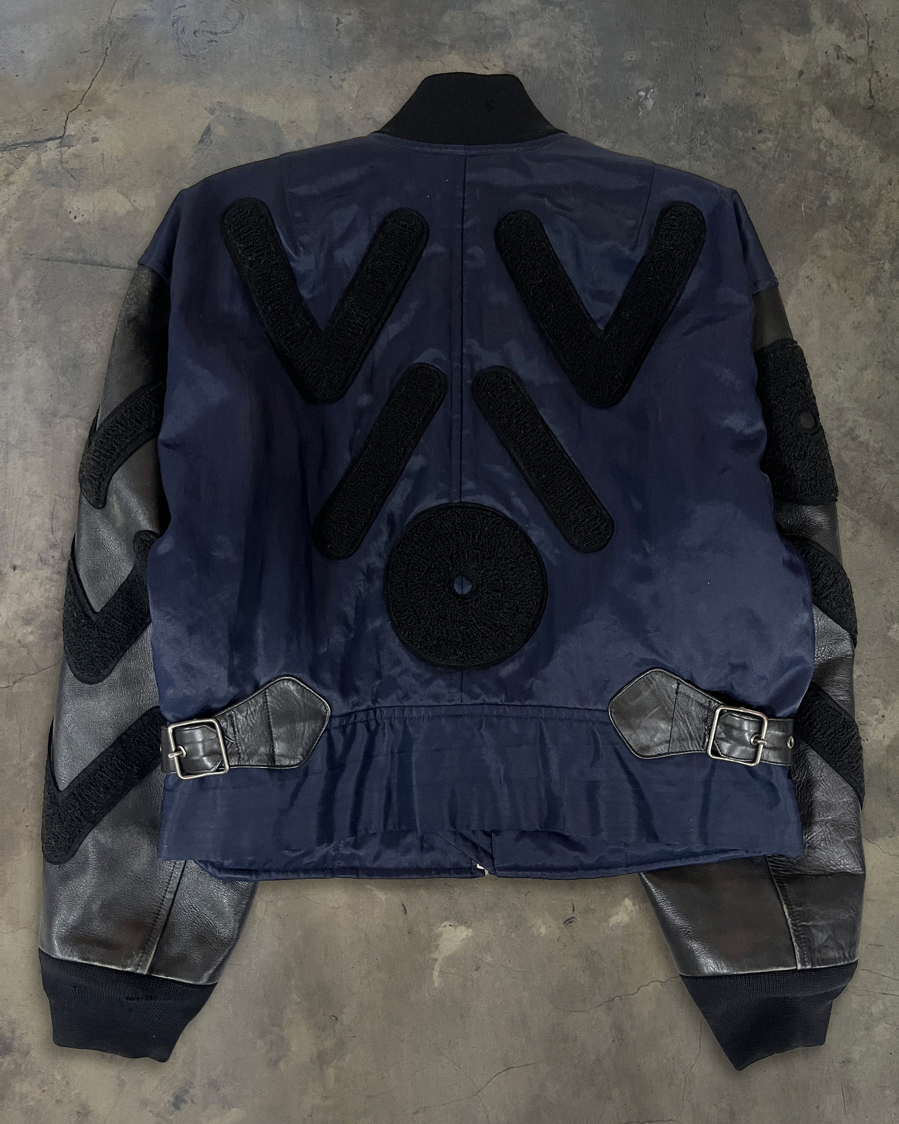 Issey Miyake ISSEY MIYAKE SS1994 HYBRID BOMBER PATCH APPLIQUE DETAILING Size US L / EU 52-54 / 3 - 6 Thumbnail