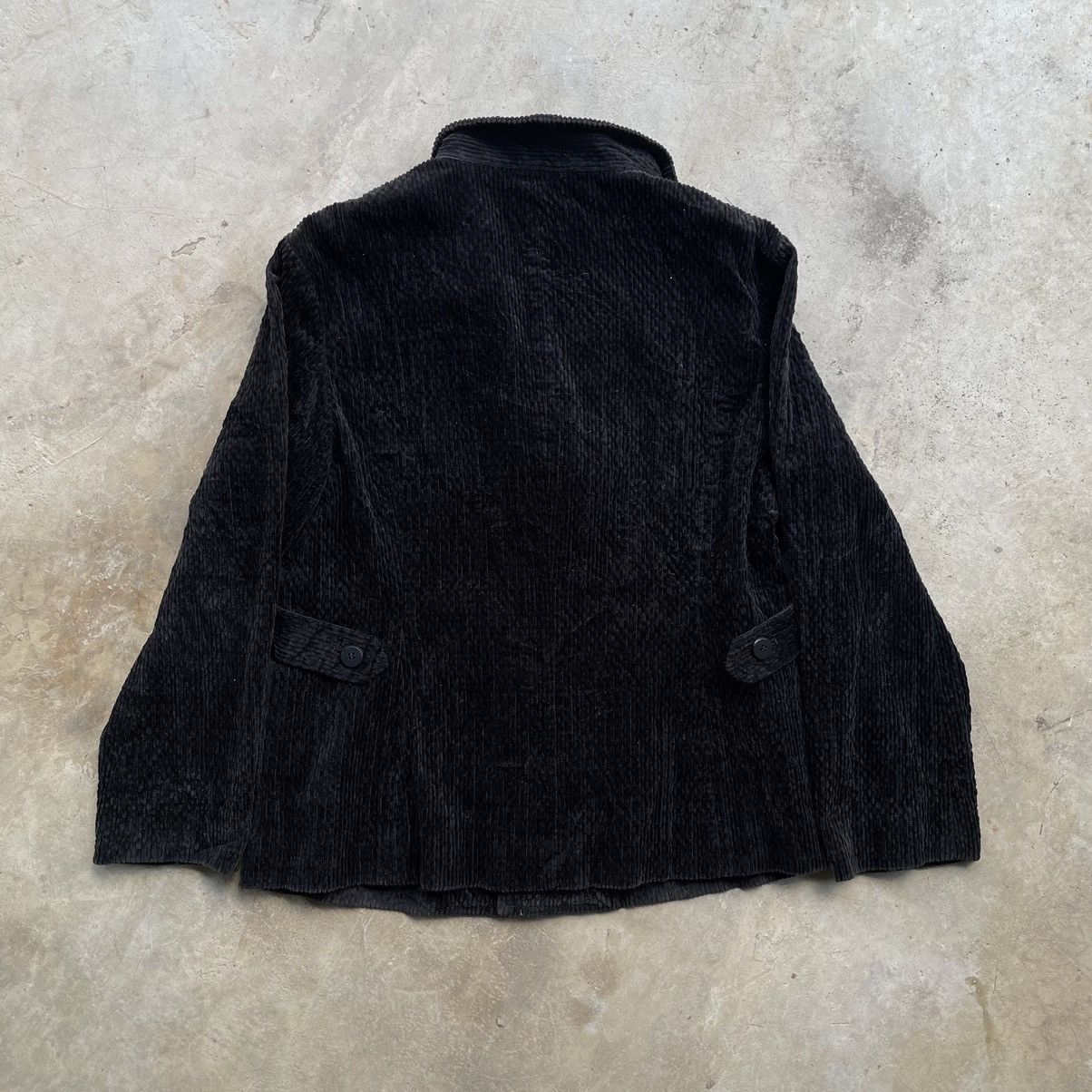 Issey Miyake 🇯🇵 Issey Miyake 1990s Hai Sporting Gear Black Corduroy Jacket Size US S / EU 44-46 / 1 - 15 Thumbnail