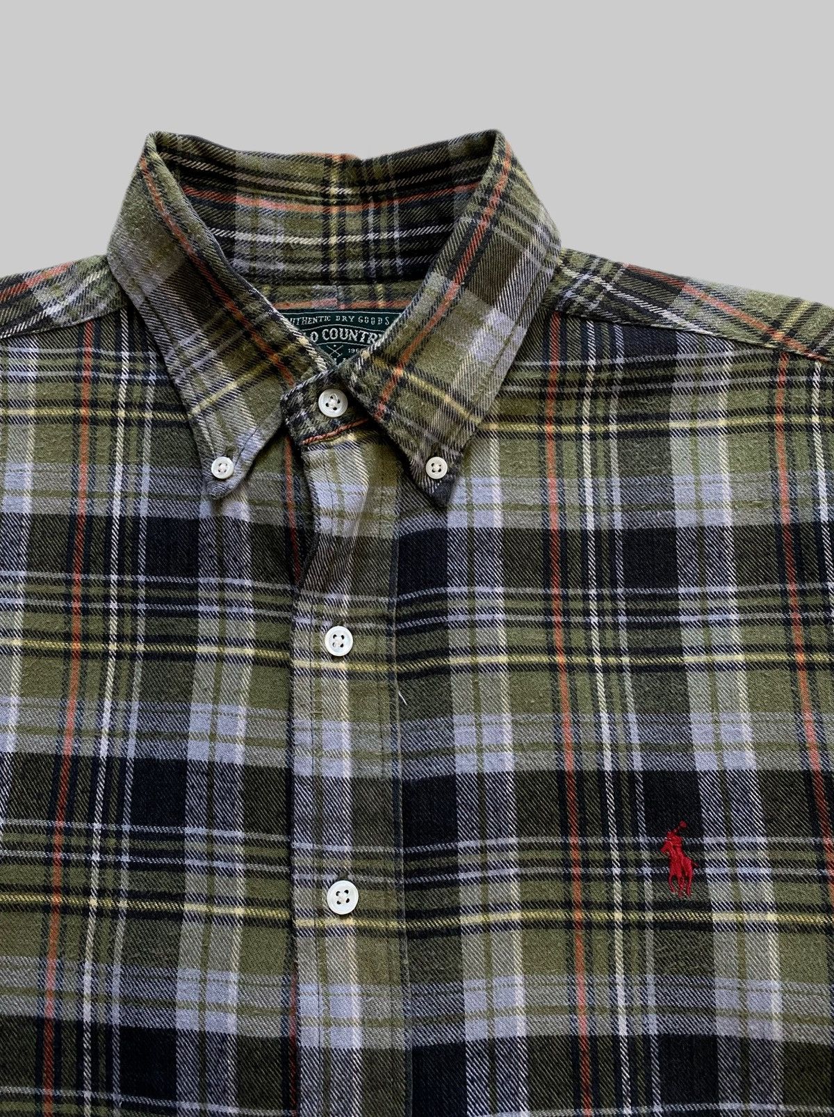 Polo Ralph Lauren Vintage 90s Polo Country by Ralph Lauren Flannel Size US M / EU 48-50 / 2 - 2 Thumbnail