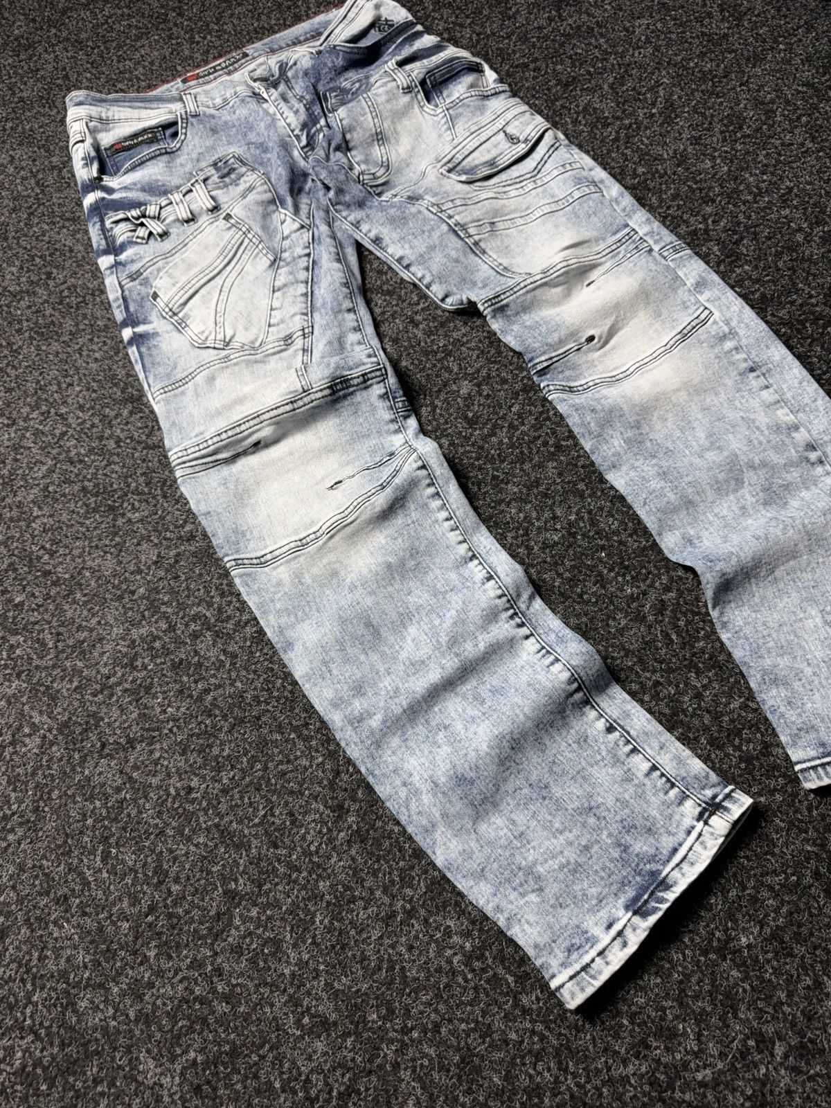 Japanese Brand Y2K 00s Japanese Punk Cipo&Baxx Punk Rock Biker Jeans Denim Size US 32 / EU 48 - 2 Thumbnail