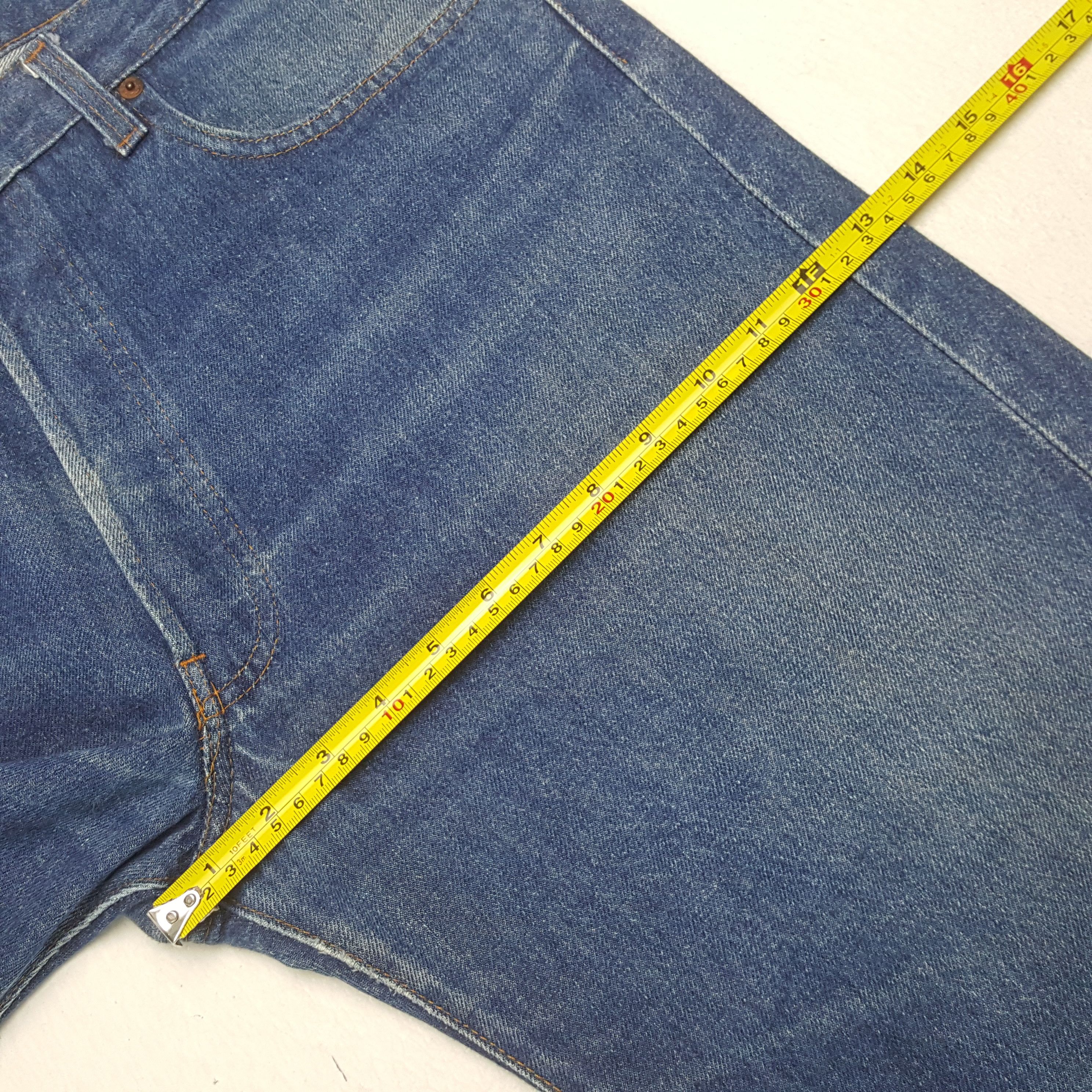 Levi's Vintage 90's Levi's 501 Made In USA Jeans RR17 Size US 34 / EU 50 - 9 Thumbnail