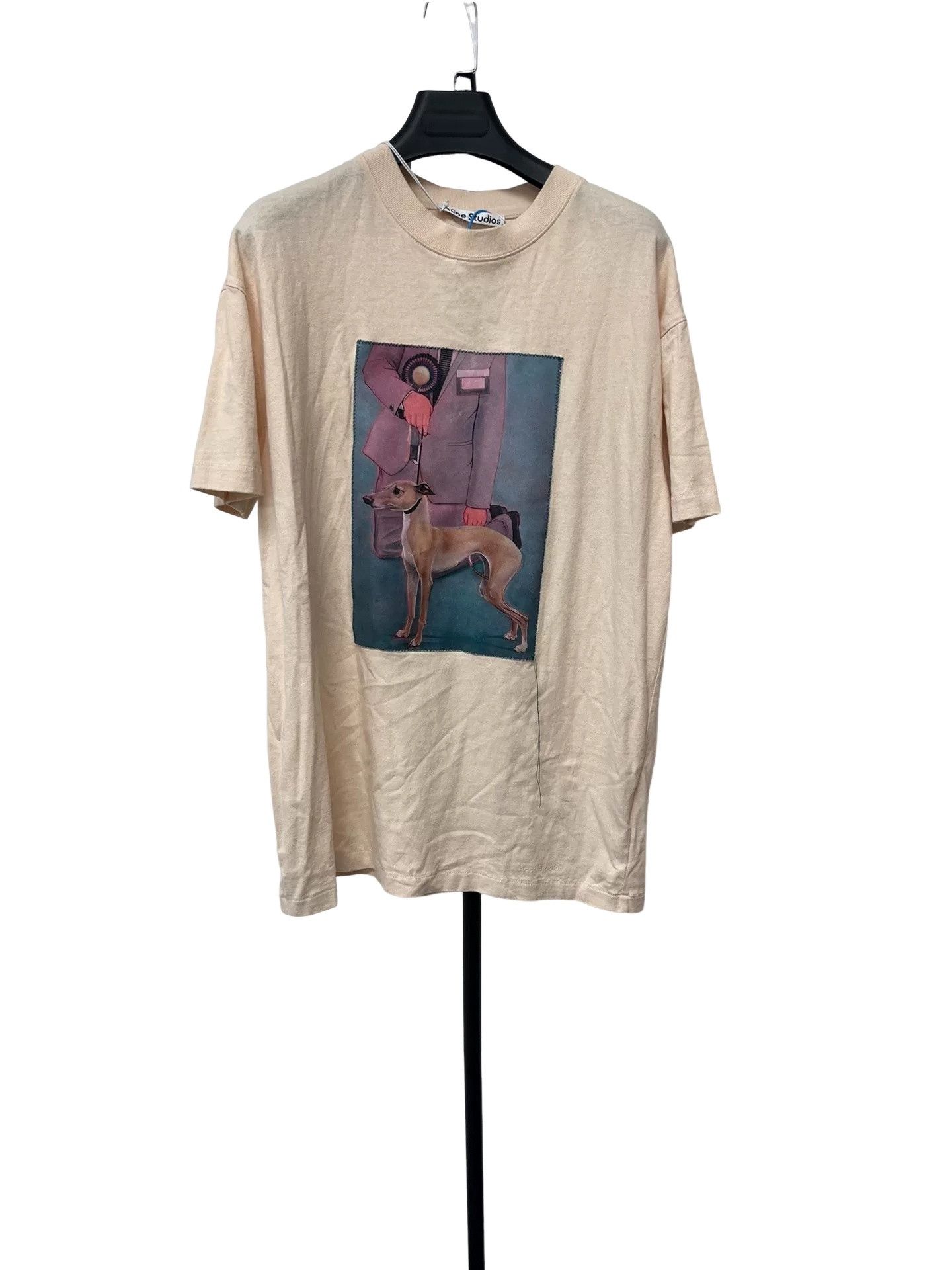 Acne Studios Acne Studios Dog Graphic T-Shirt S Size US S / EU 44-46 / 1 - 1 Thumbnail