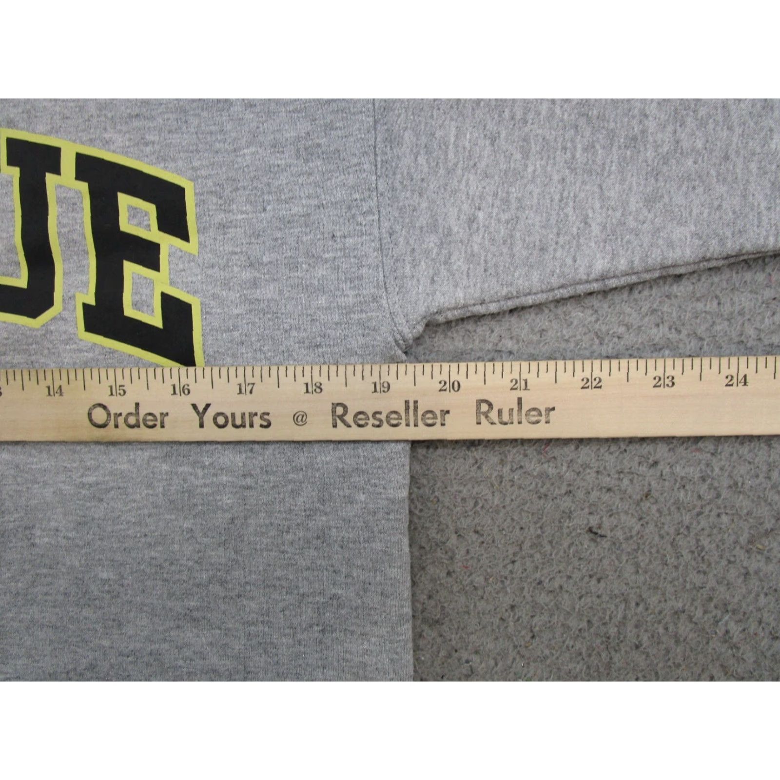 Port Authority VINTAGE Purdue Boilmakers Spell Out Pullover Gray Sweatshirt Adult Size S NCAA Size US S / EU 44-46 / 1 - 5 Thumbnail