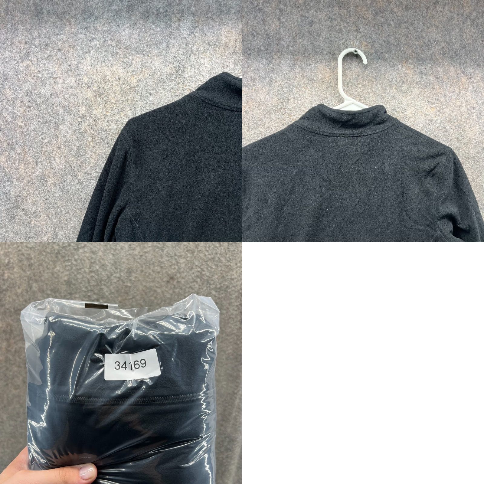 Eddie Bauer VINTAGE Eddie Bauer Jacket Womens Medium Black Full Zip Fleece Mountain Outdoors Sweater Size M / US 6-8 / IT 42-44 - 8 Thumbnail