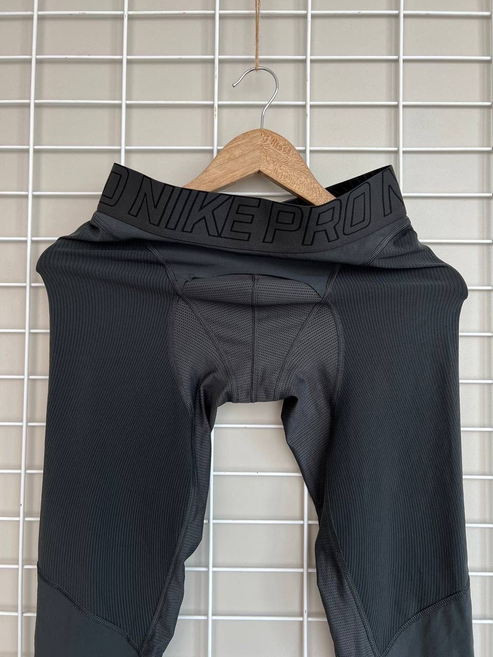 Nike Nike Pro Hyper Compression Tights Mens Size M Anthracite Size US 36 / EU 52 - 2 Thumbnail