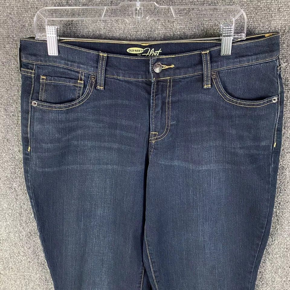 Old Navy Old Navy Flirt Jeans Women's Size 12 Regular Denim Stretch Size 34" / US 12 / IT 48 - 2 Thumbnail