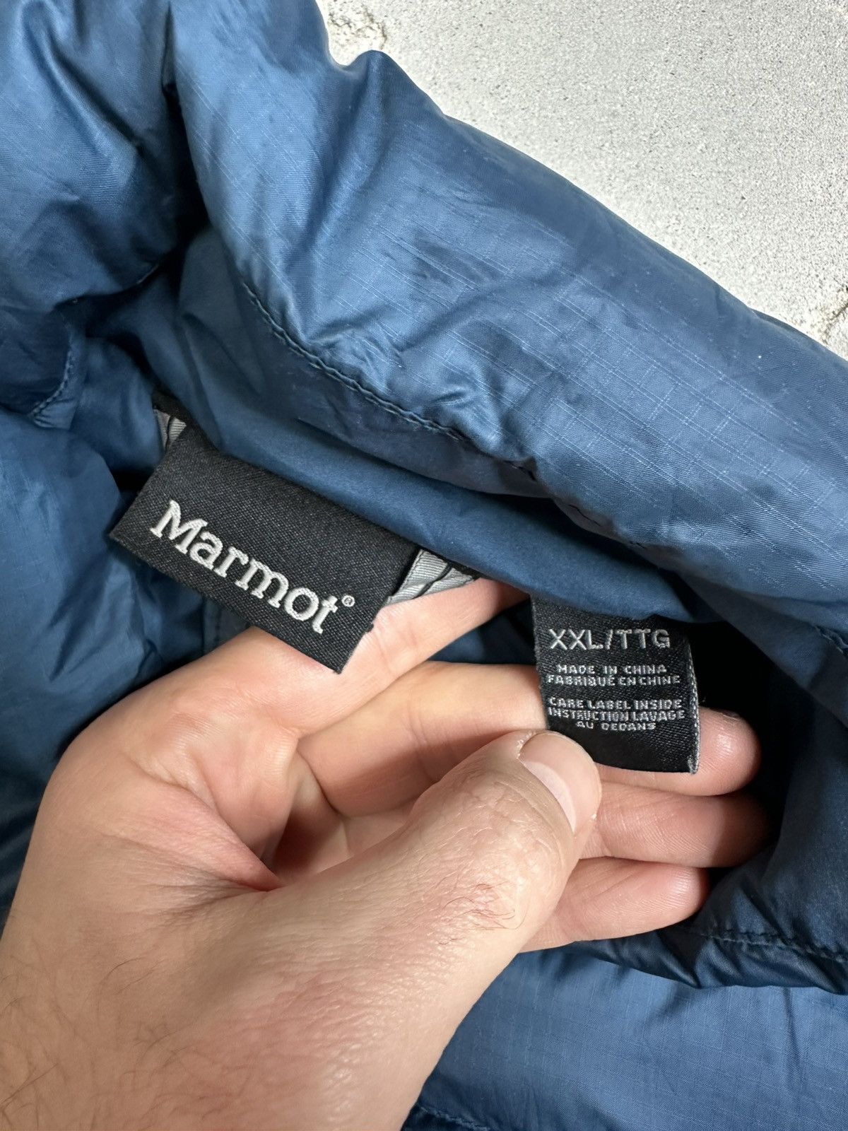 Marmot × Vintage Marmot Down Goose Puffer Jacket Size US XXL / EU 58 / 5 - 3 Thumbnail