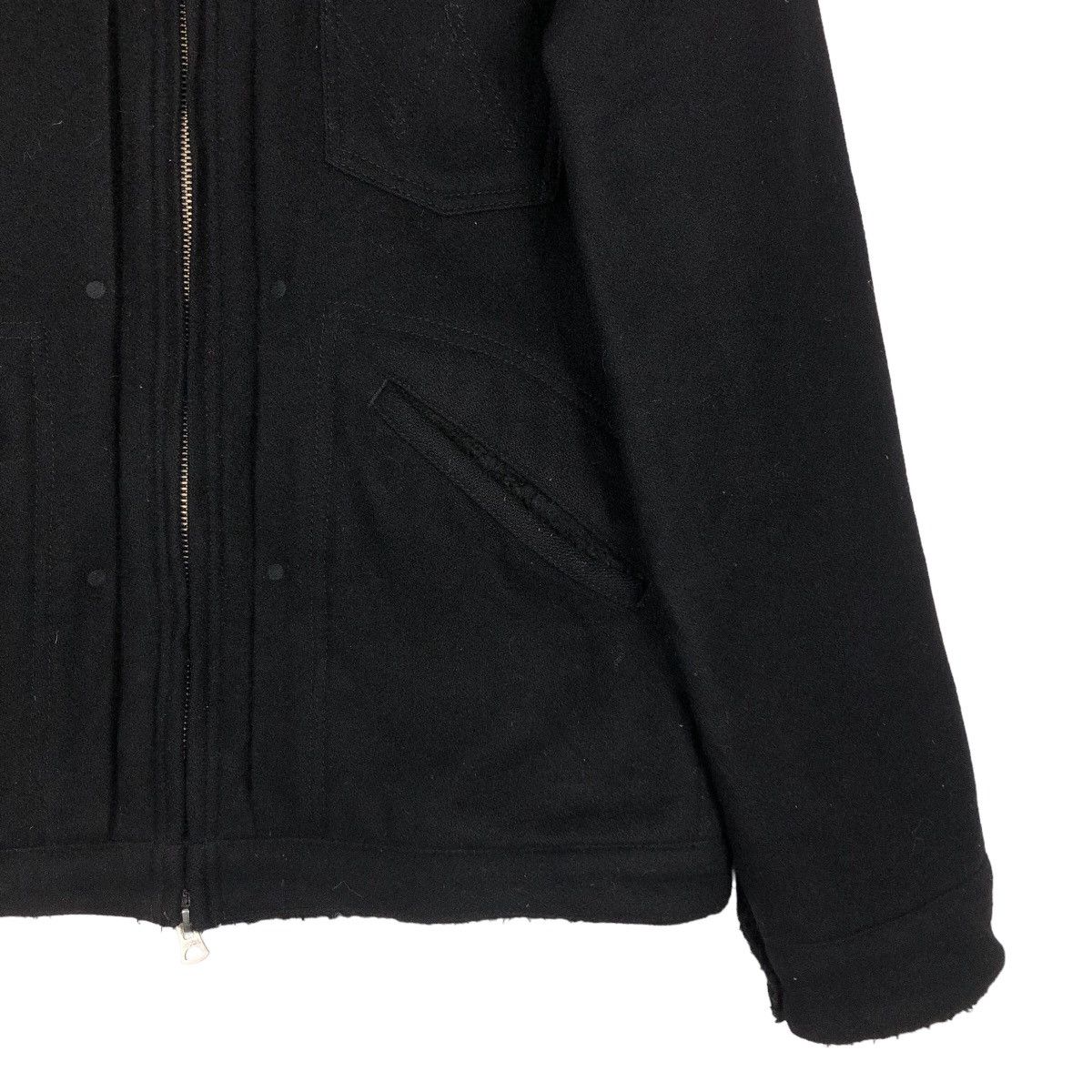 Japanese Brand 🔥Vintage Biker Jacket Wrangler USA Rich Black Bondage Size US M / EU 48-50 / 2 - 5 Thumbnail