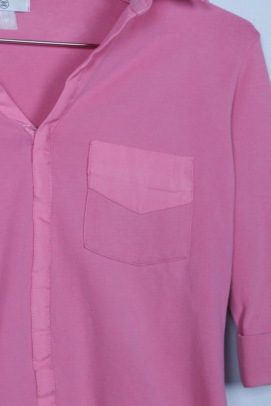 Chanel 00's Chanel V-Neck Pullover T-Shirt Size S / US 4 / IT 40 - 3 Thumbnail