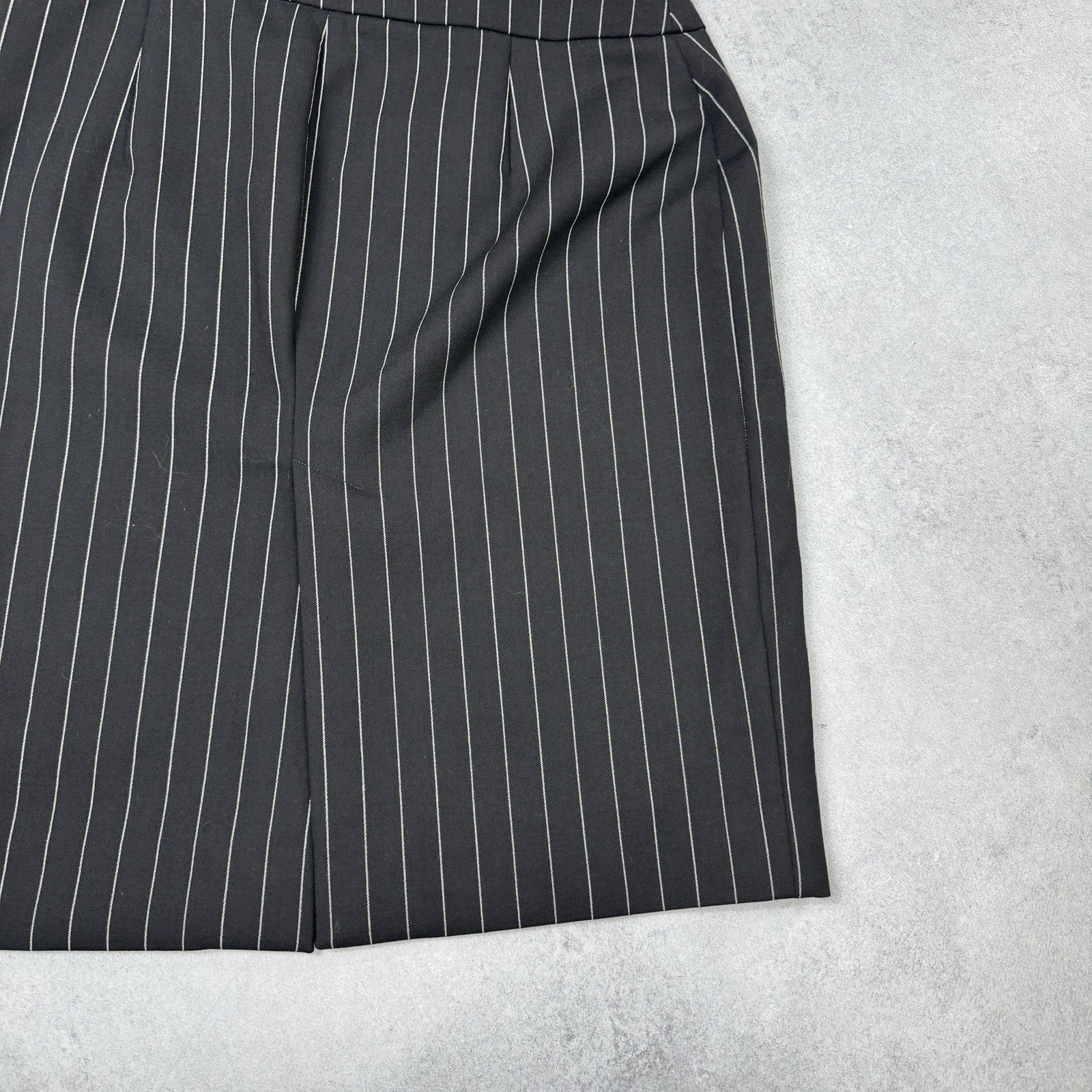 Balenciaga Balenciaga New Midi Striped Skirt Black Size 40 Size 28" / US 6 / IT 42 - 17 Thumbnail
