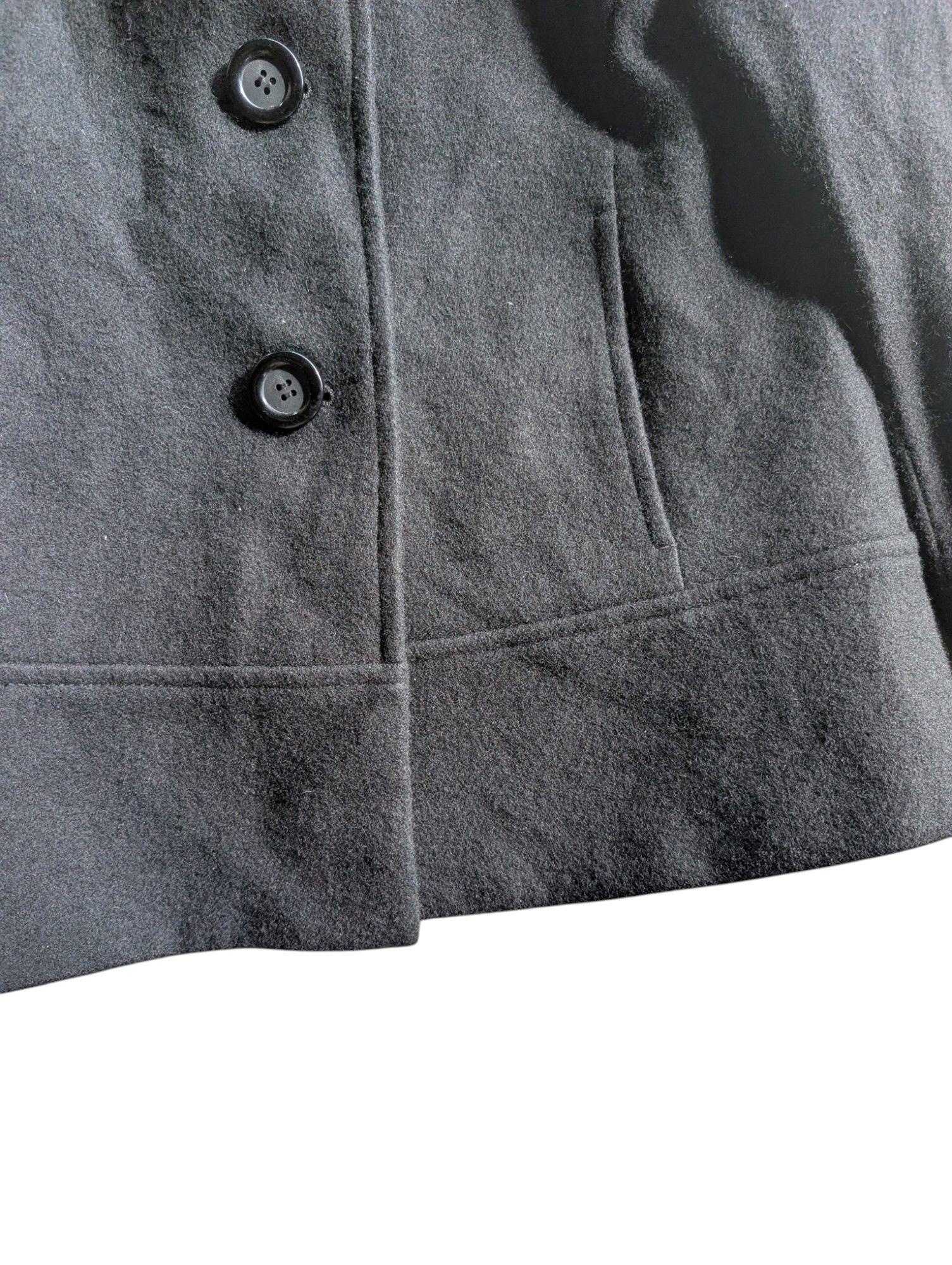 Yohji Yamamoto Vintage Yohji Yamamoto Ined Tweed Wool Jacket Size S / US 4 / IT 40 - 4 Thumbnail