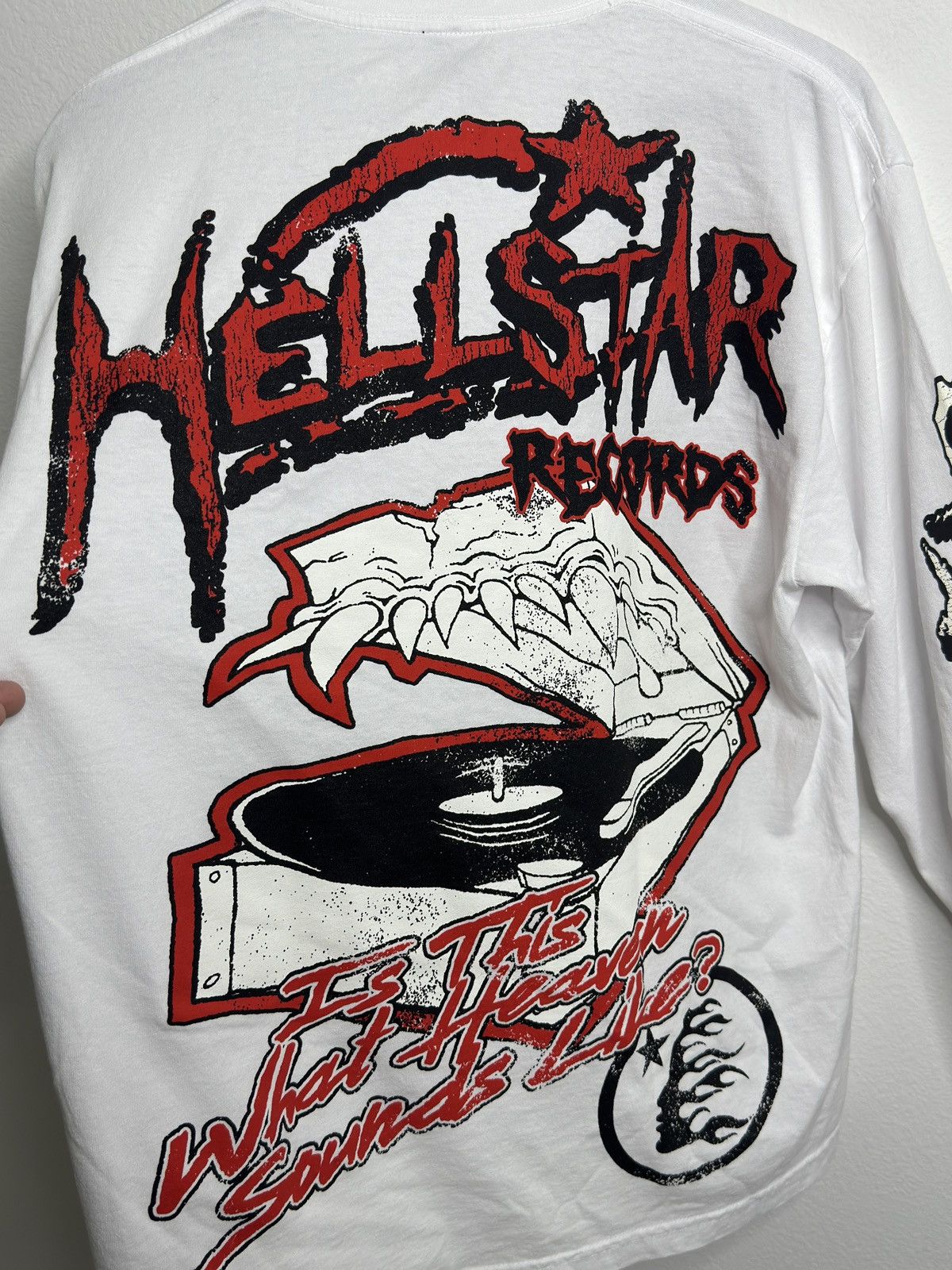 HELLSTAR Hellstar Studios Records Long Sleeve | Grailed