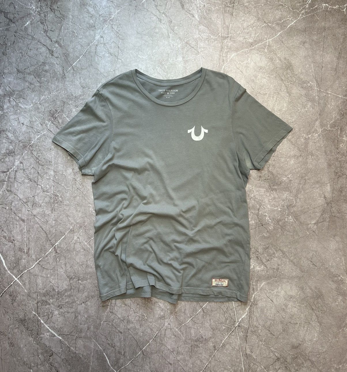 True Religion × Vintage Vintage True Religion T-Shirt small Logo Streetwear Y2k Size US L / EU 52-54 / 3 - 2 Thumbnail