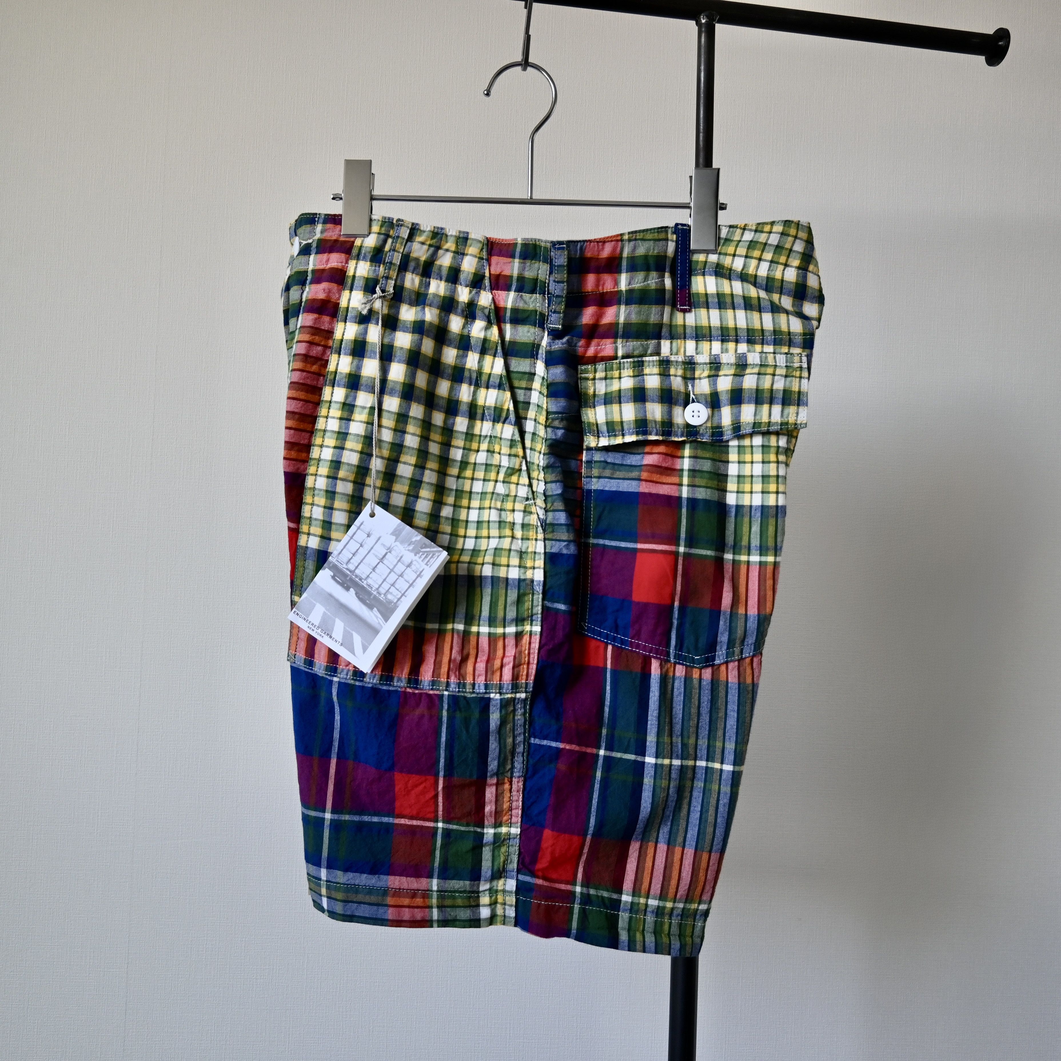 Engineered Garments UNUSED, Engineered Garments, Painter Shorts, Madras Plaid, M Size US 34 / EU 50 - 13 Thumbnail