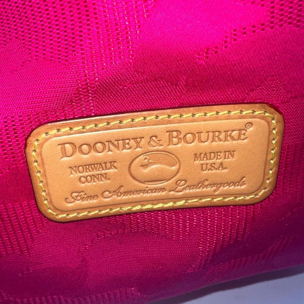 Dooney & Bourke Dooney & Bourke Large Canvas And Vachetta Leather Tote Bag Size ONE SIZE - 9 Thumbnail